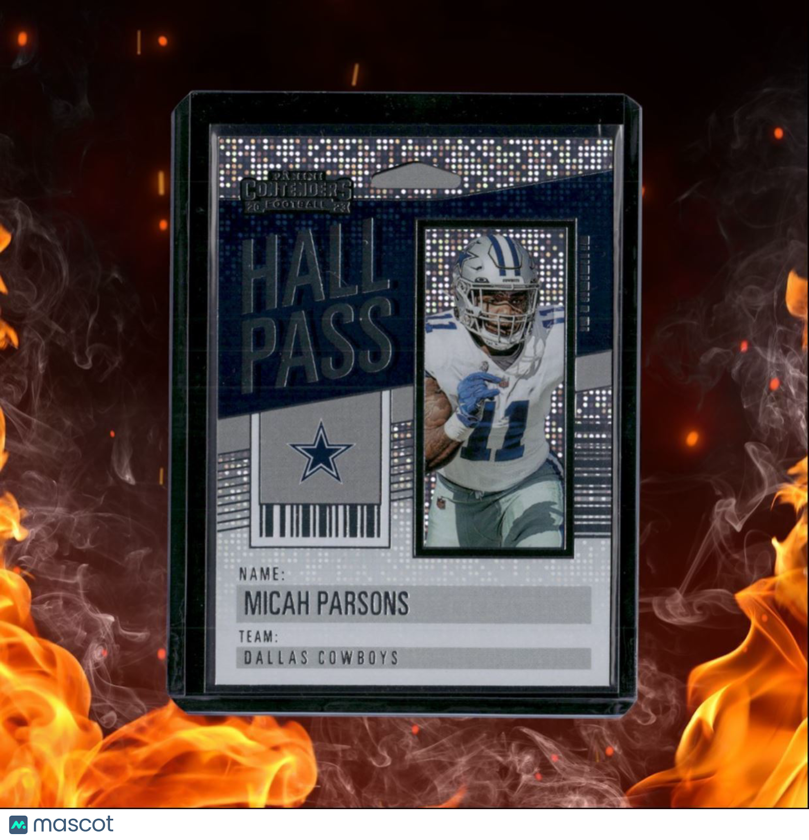 2023 Panini Contenders Micah Parsons Hall Pass #16
