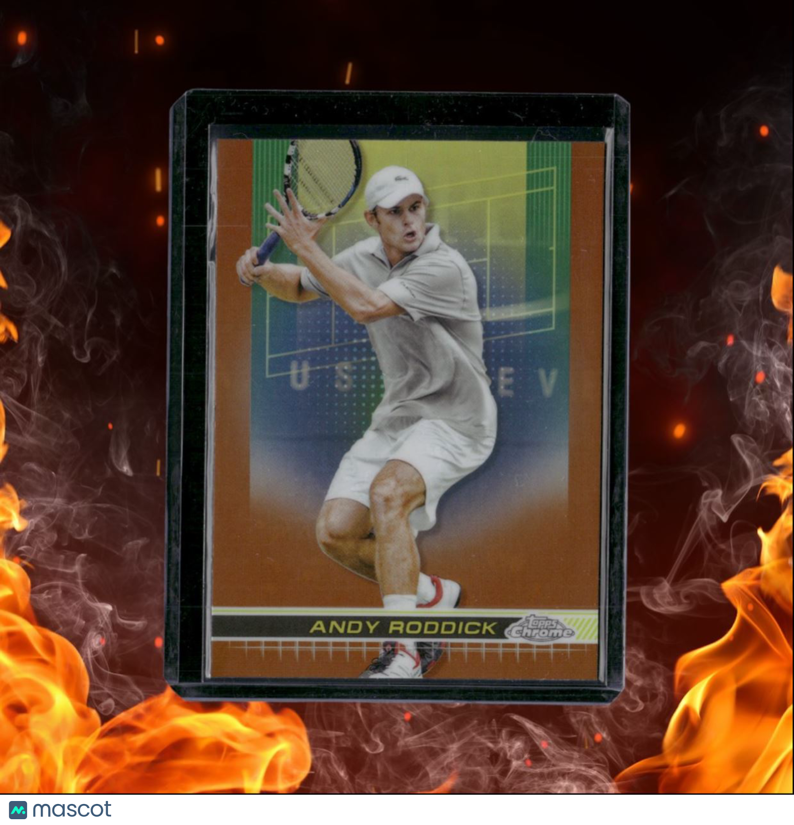 2024 Topps Chrome Tennis Andy Roddick Orange #104