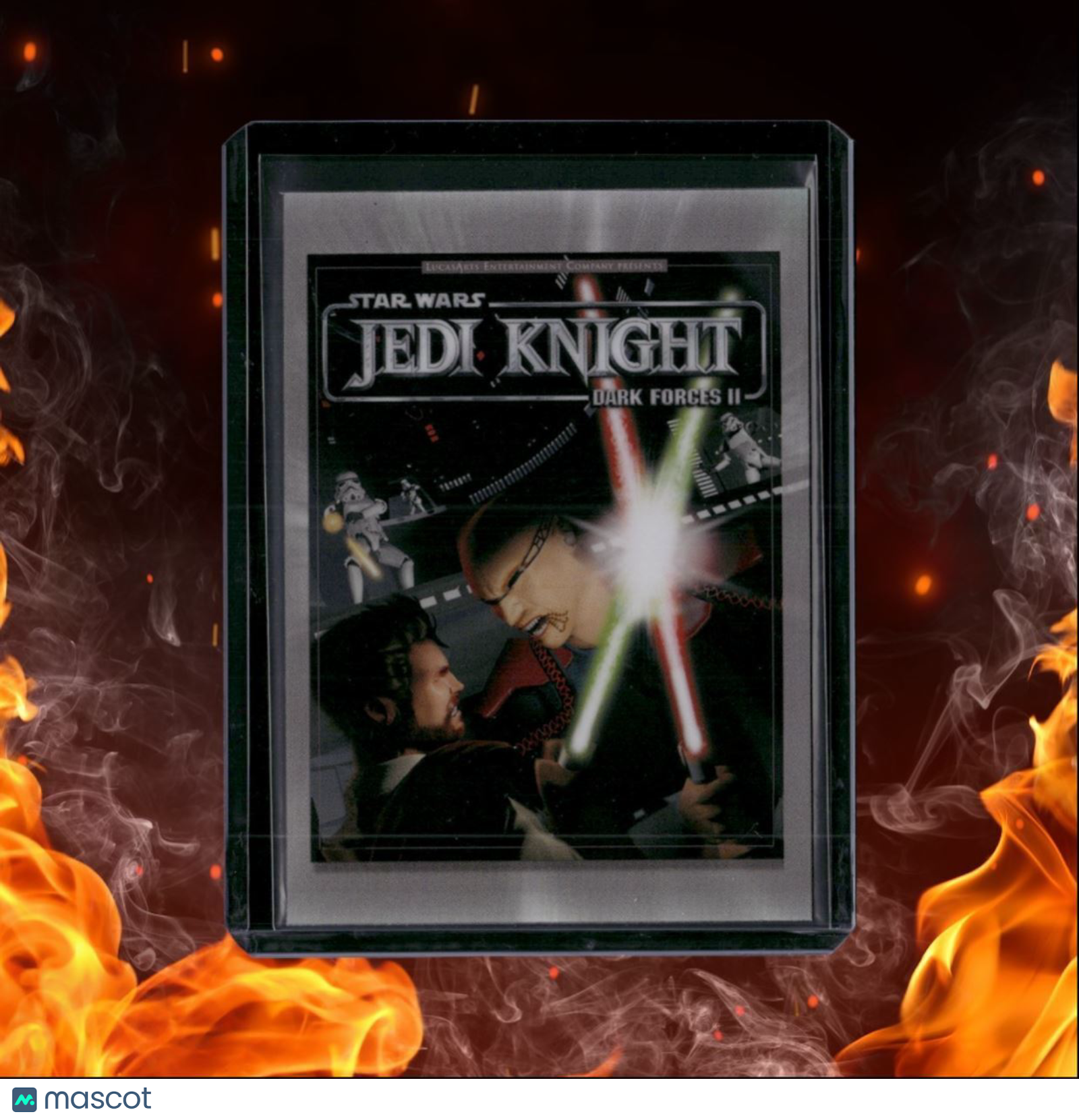 2022 Topps Star Wars Galaxy Chrome Jedi Knight Dark Forces II Gameplay Galaxy
