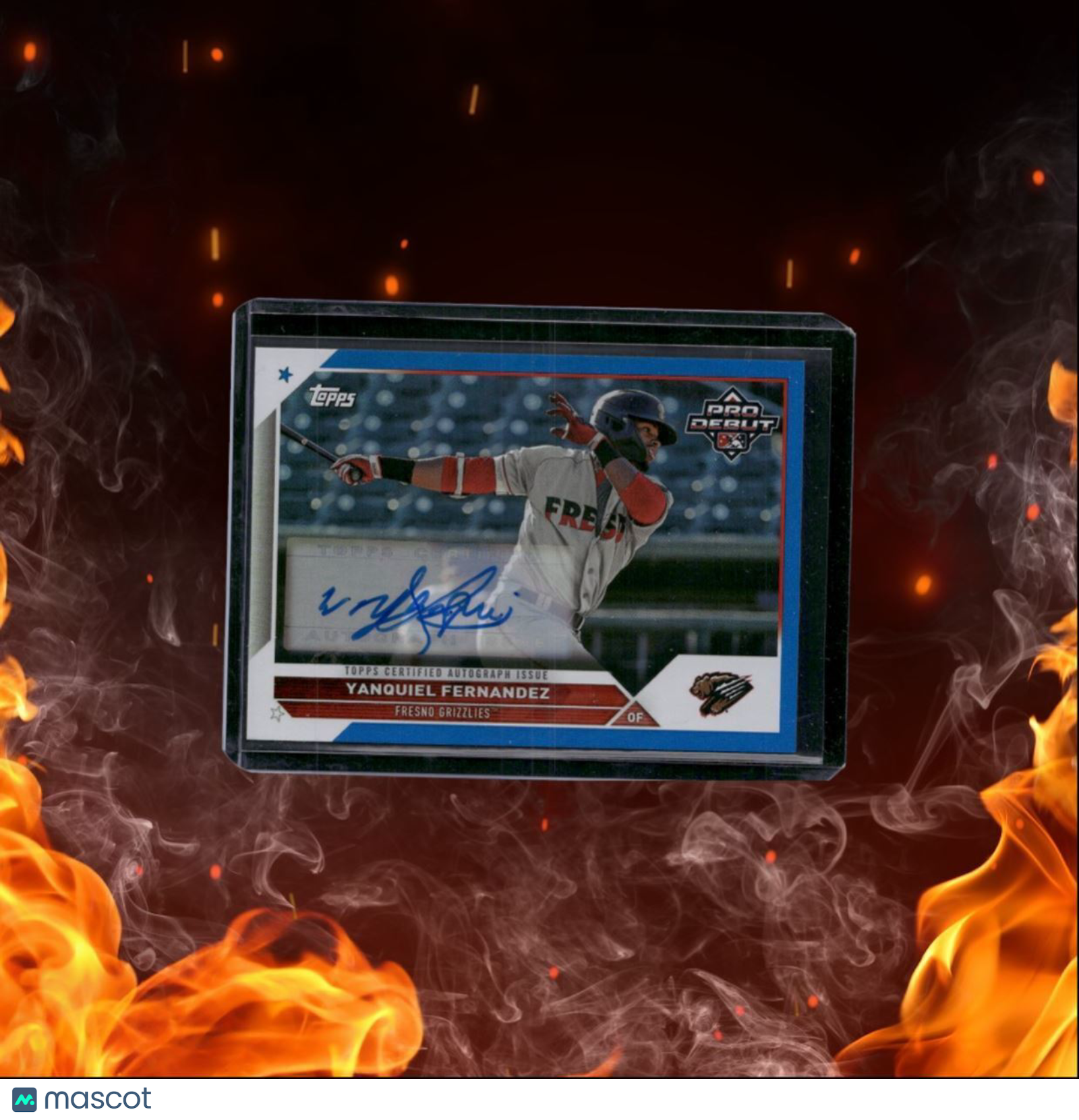 2023 Topps Pro Debut Yanquiel Fernandez Auto 067/150 #PD-113