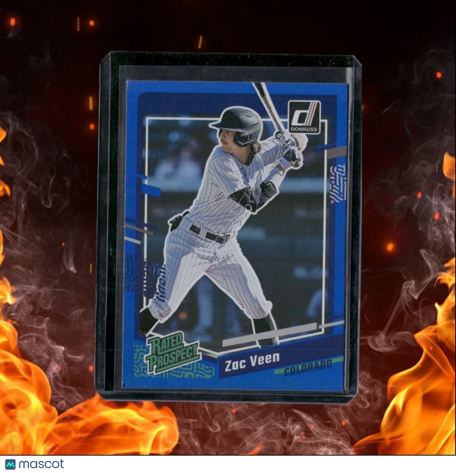 2023 Panini Donruss Zac Veen Blue Rated Rookie #46