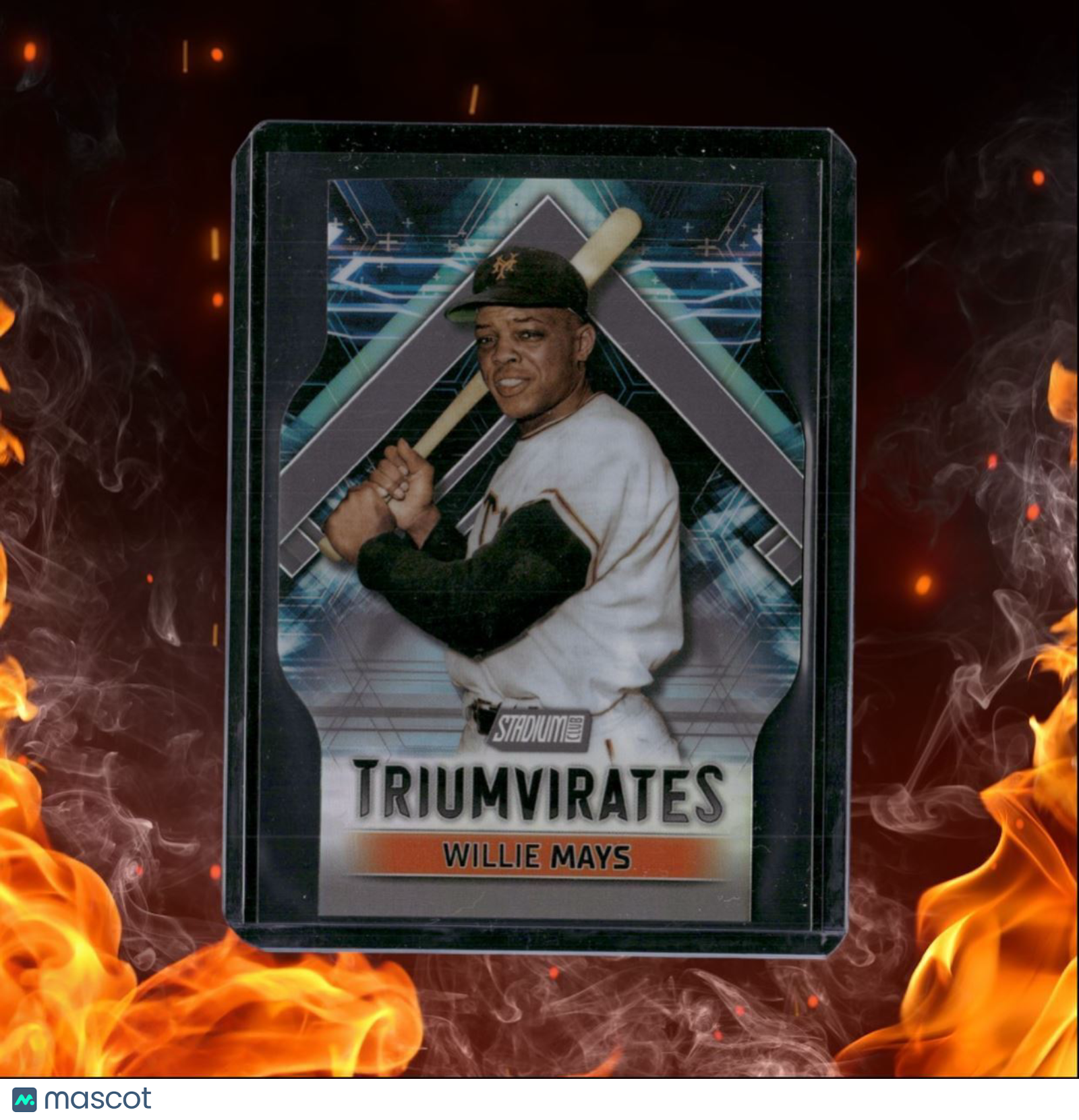 2023 Topps Stadium Club Willie Mays Triumvirates Die-Cut #T-29
