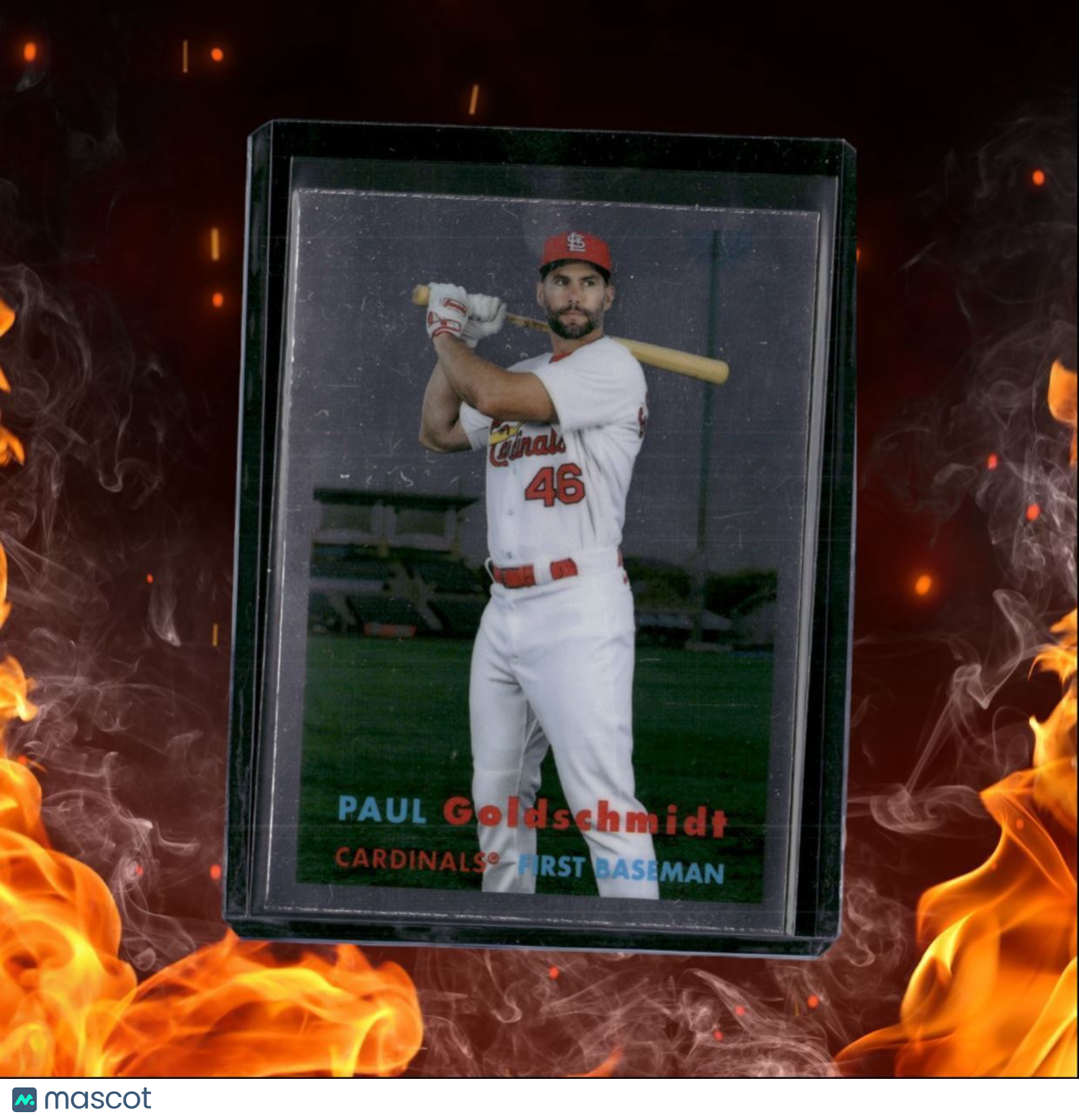 2024 Topps Chrome Paul Goldschmidt Mitchell & Ness Exclusive SP #7