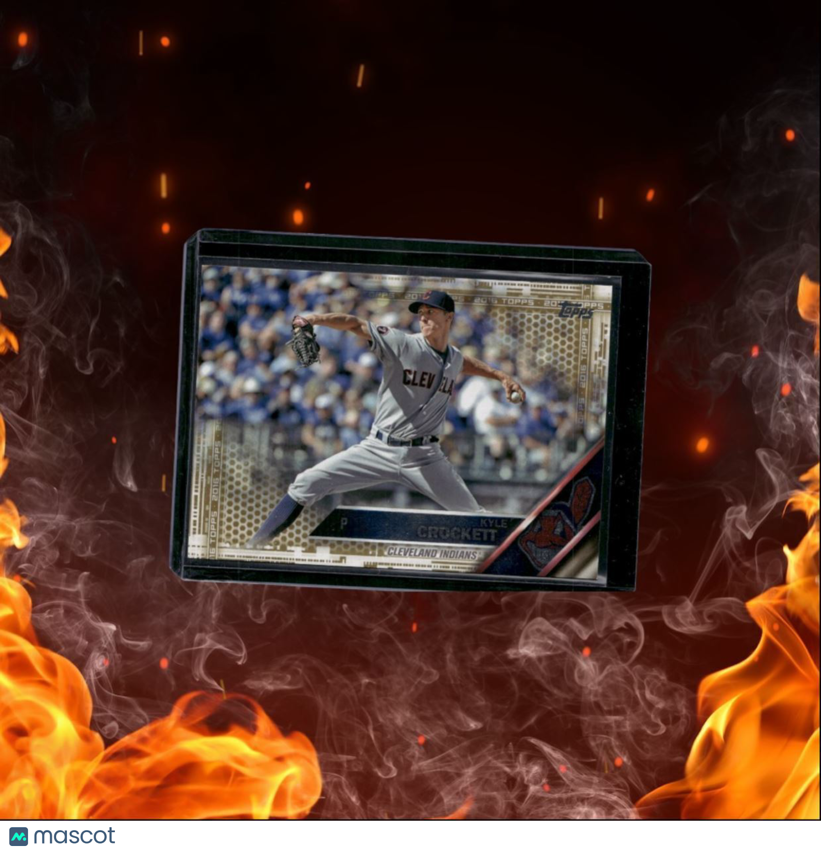 2016 Topps Kyle Crockett Gold 0936/2016 #695