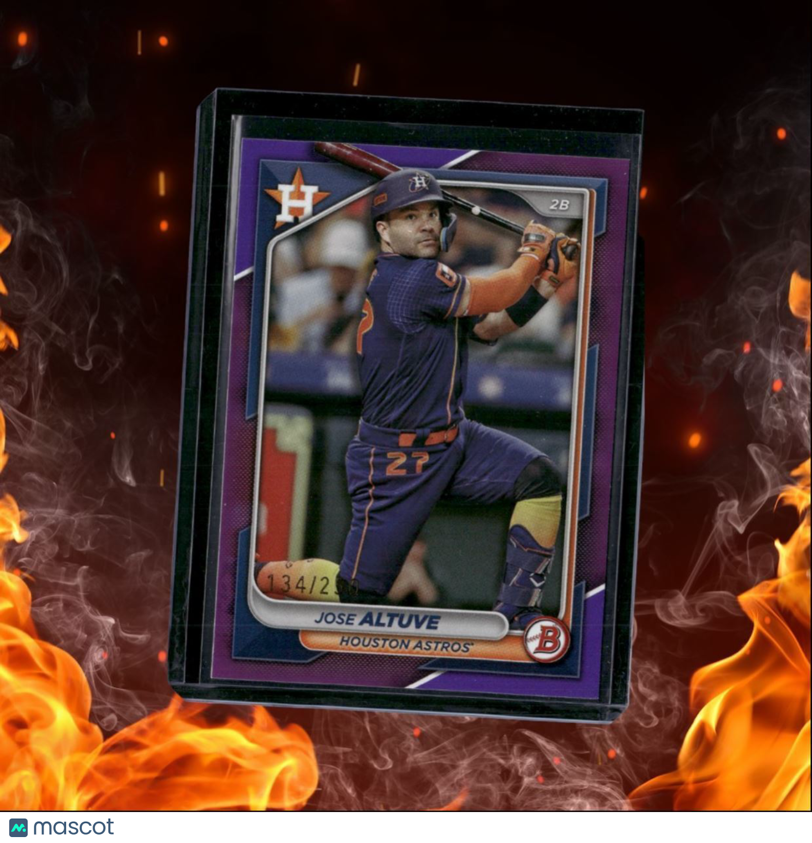 2024 Bowman Jose Altuve Purple 134/150 #73