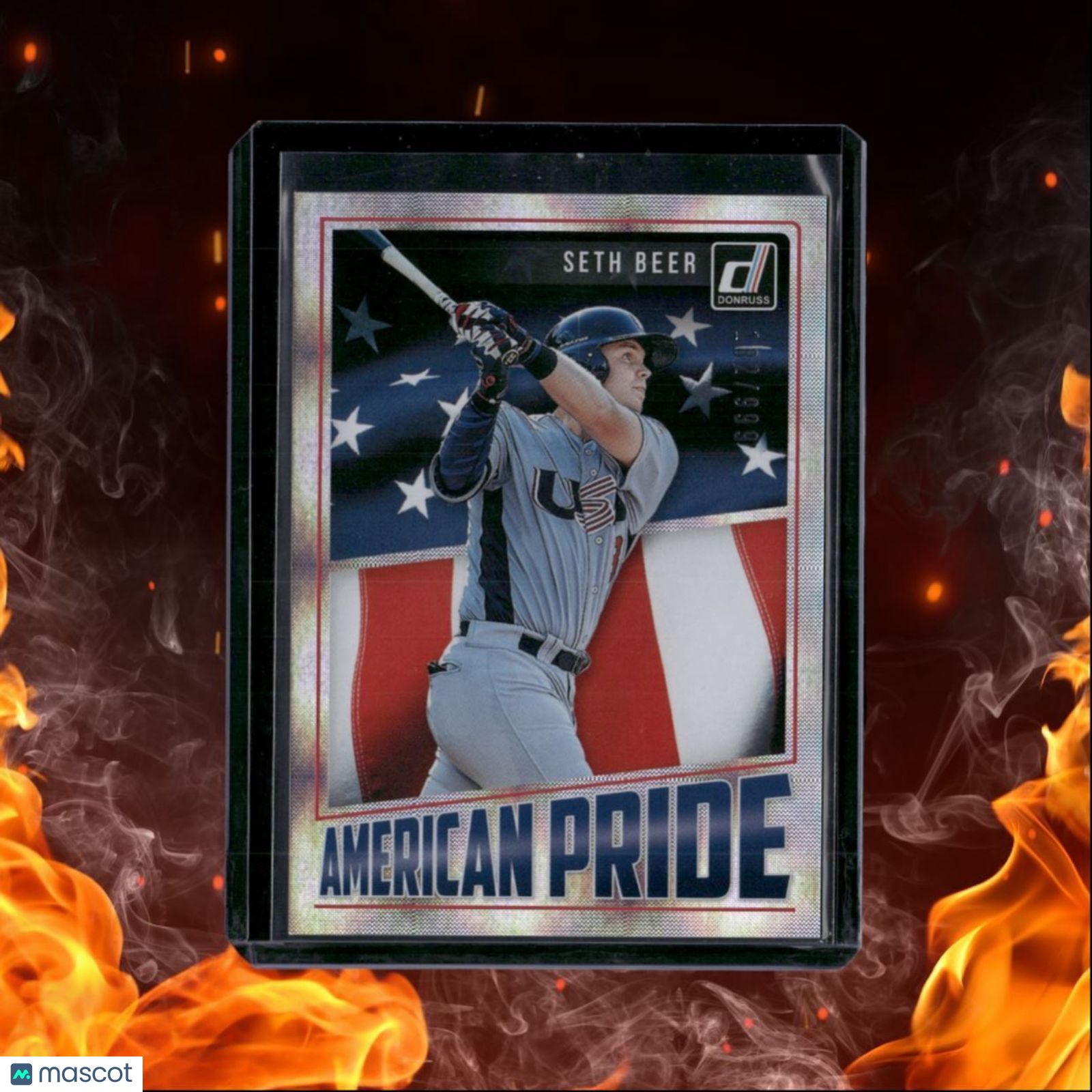 2018 Panini Donruss Seth Beer American Pride Holo 182/999 #AP1