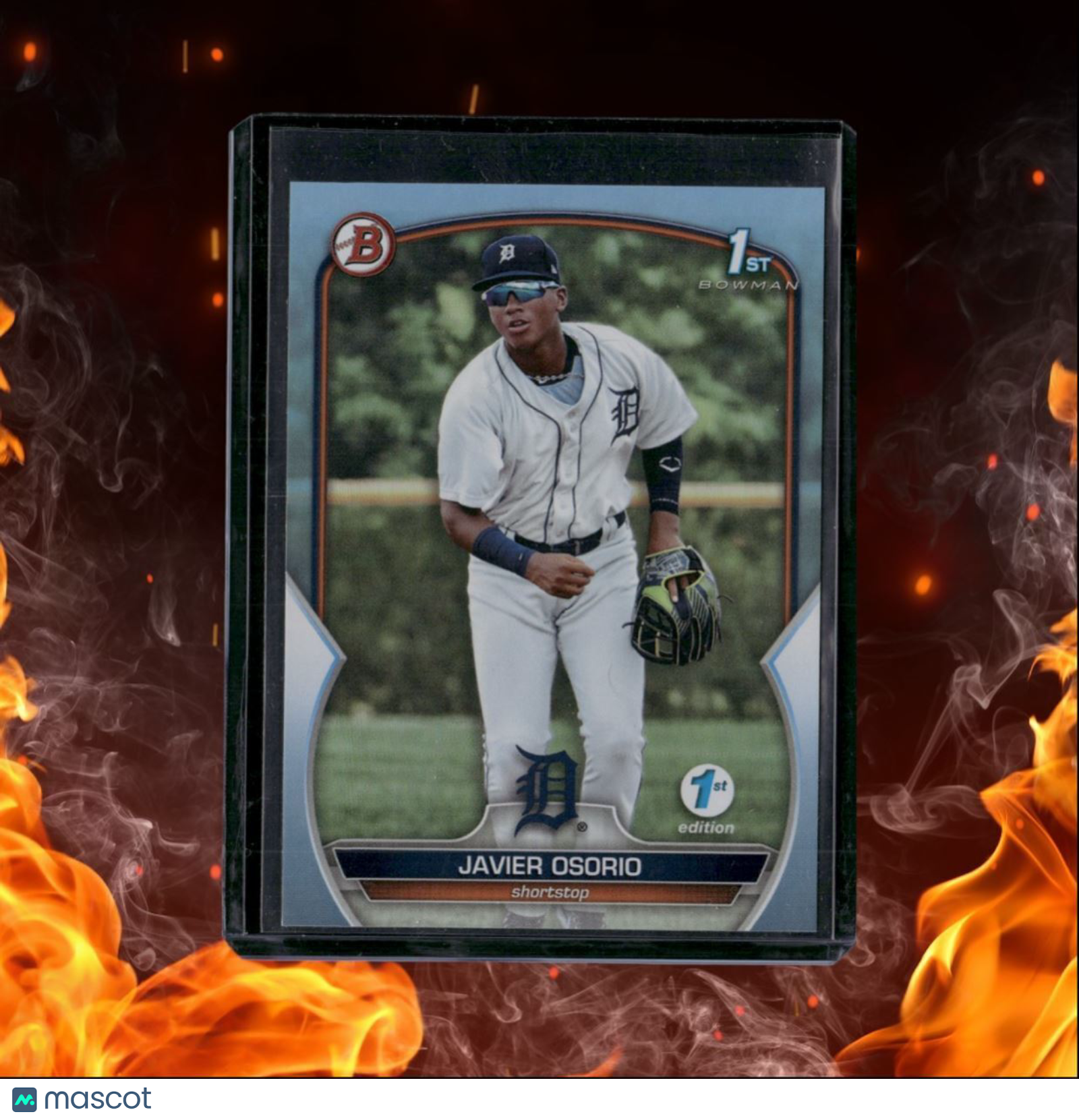 2023 Bowman 1st Edition Javier Osorio 1st Bowman Light Blue #BPPF-4