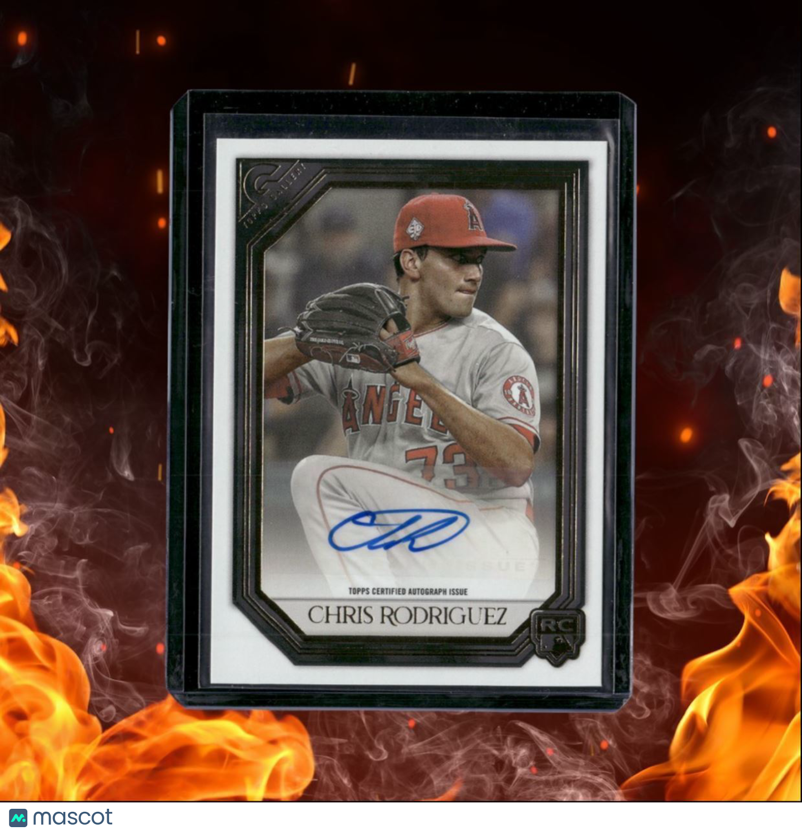 2021 Topps Gallery Chris Rodriguez Rookie Auto #RA-CR