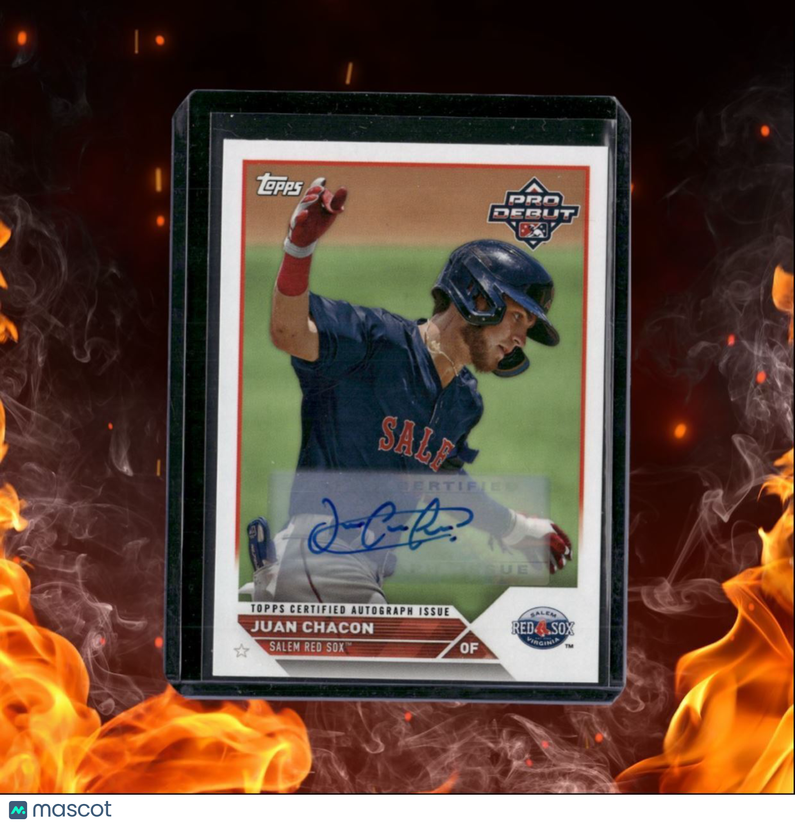 2023 Topps Pro Debut Juan Chacon Rookie Auto #PD-31
