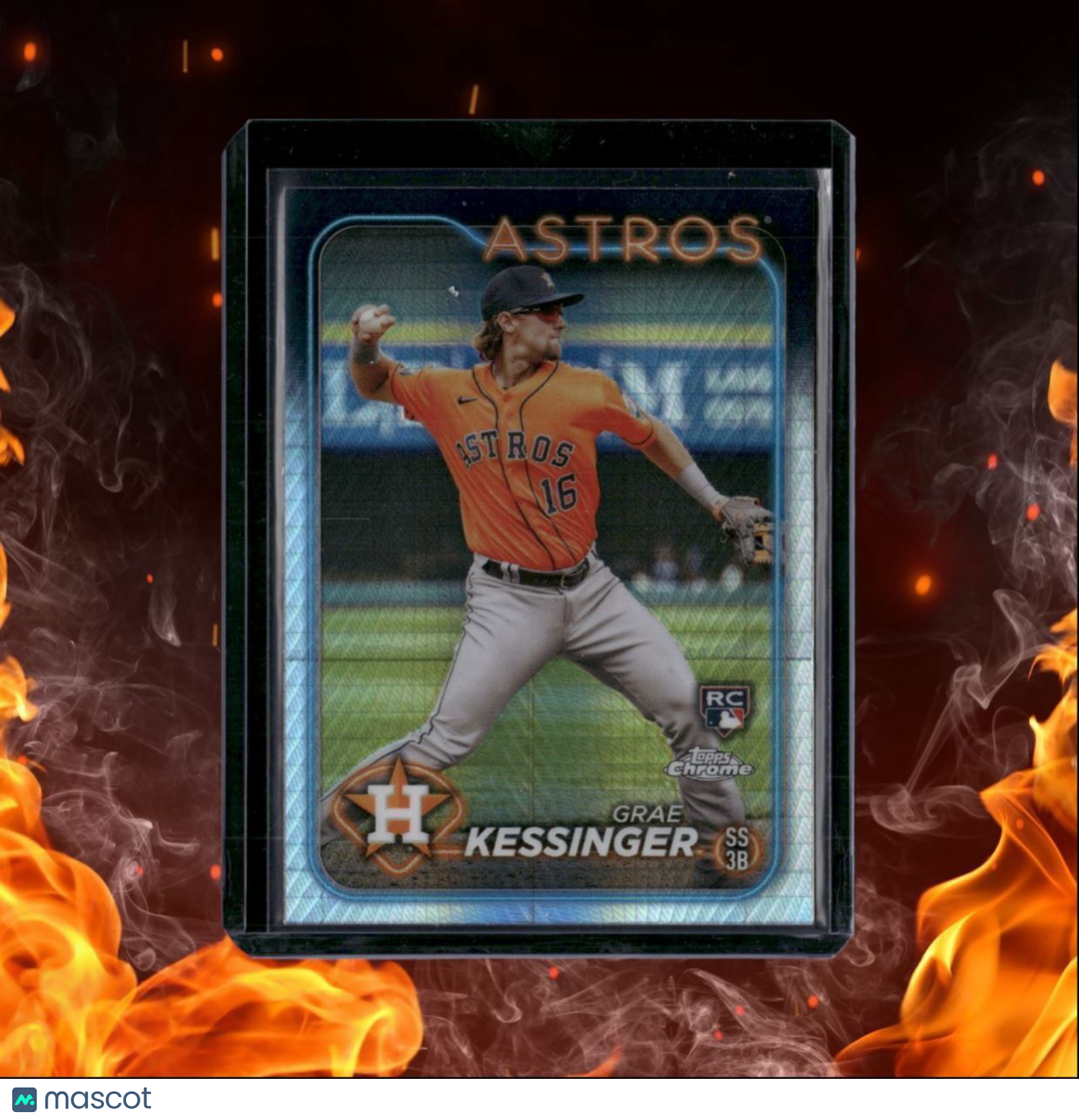 2024 Topps Chrome Grae Kessinger Prism Refractor Rookie #193
