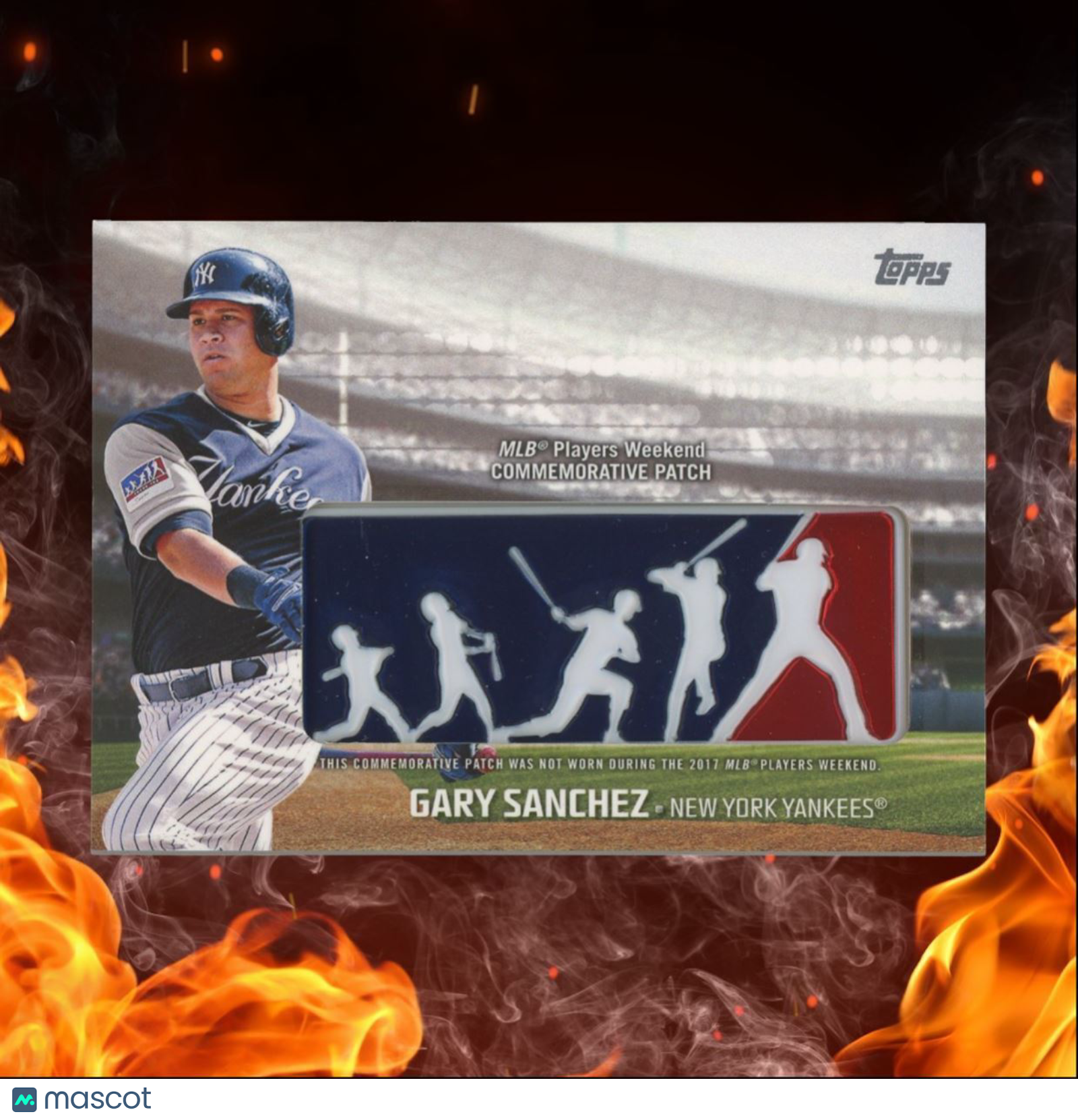 2018 Topps Gary Sanchez Players Weekend Logo Patch #PWP-GSA