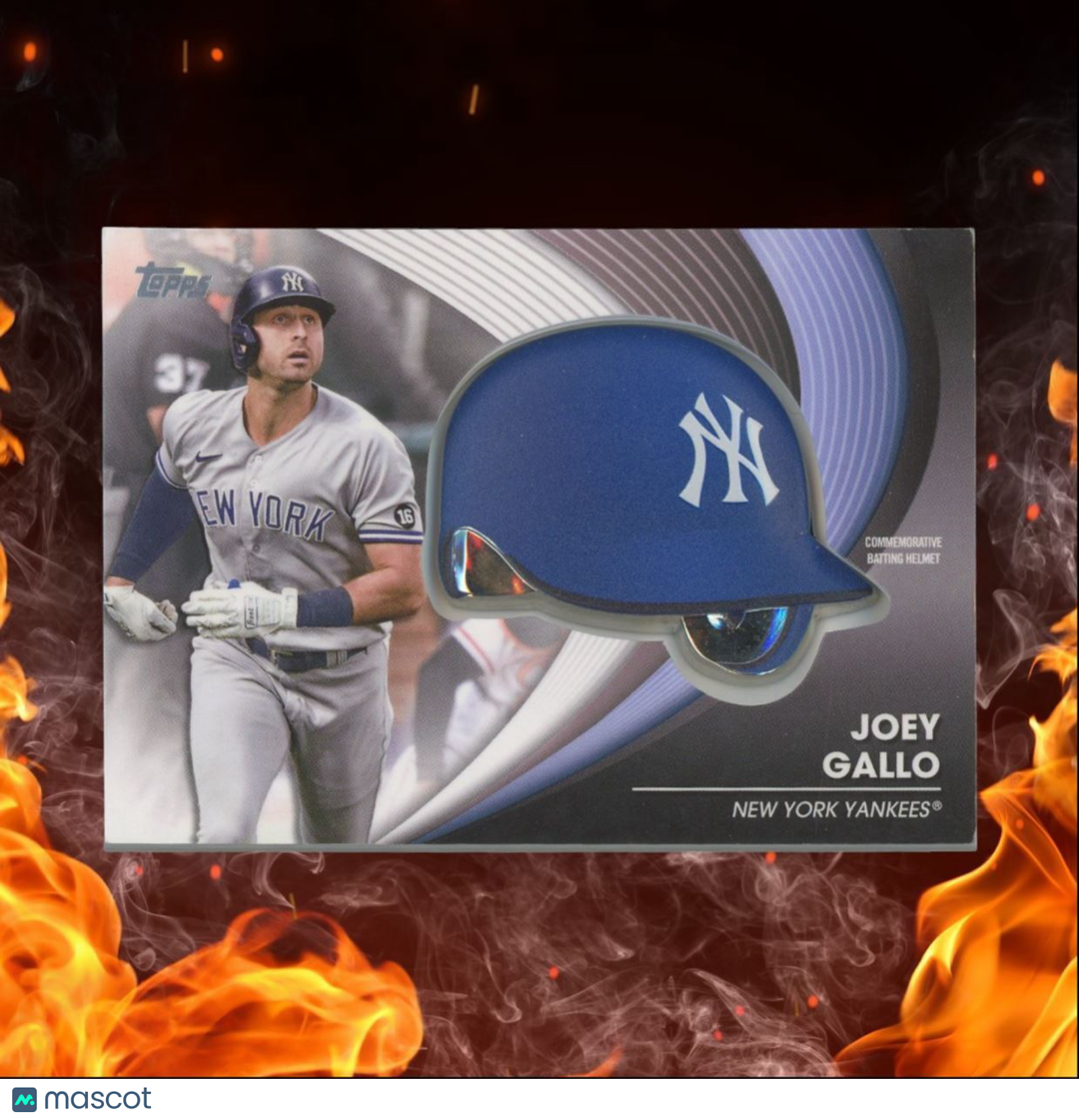 2022 Topps Joey Gallo Batting Helmet Commemorative Relic #BH-JG