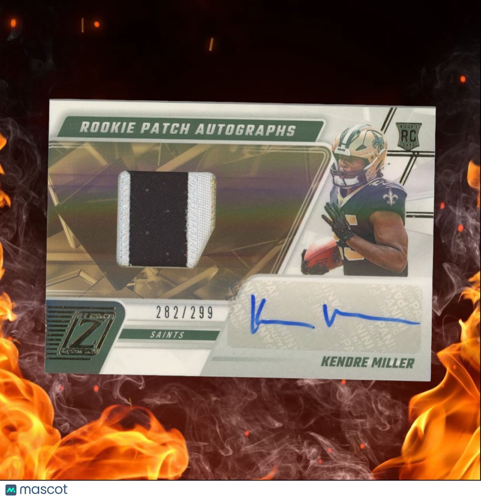 2023 Panini Zenith Kendre Miller Holo Rookie Auto 282/299 #222