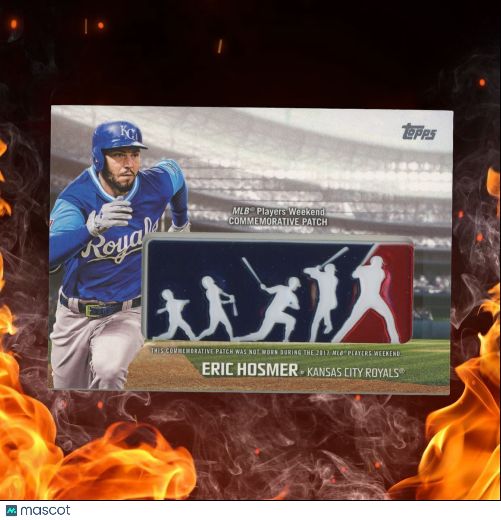 2018 Topps Eric Hosmer Players Weekend Logo Patch #86A