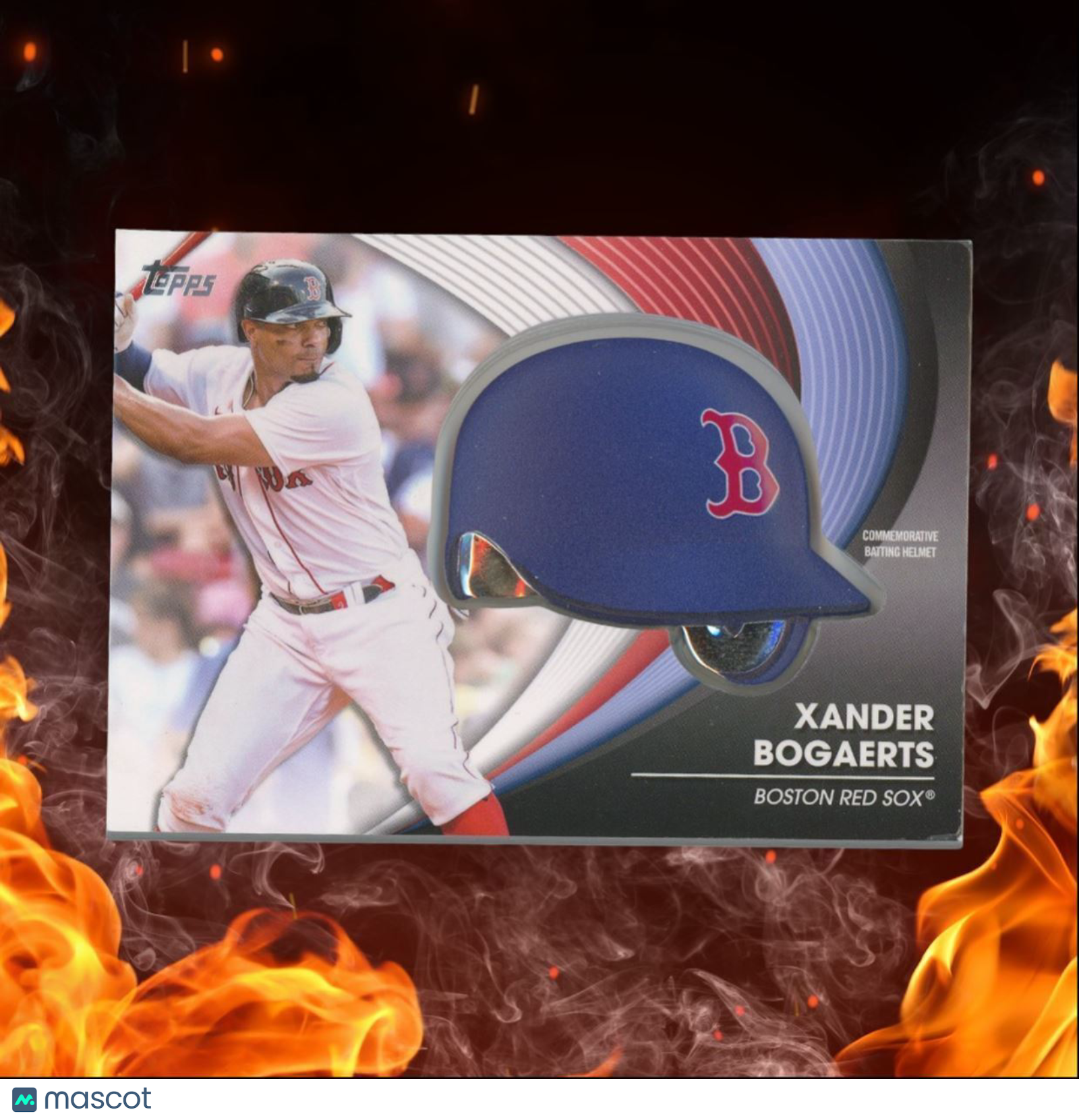 2022 Topps Xander Bogaerts Batting Helmet Commemorative Relic #BH-XB