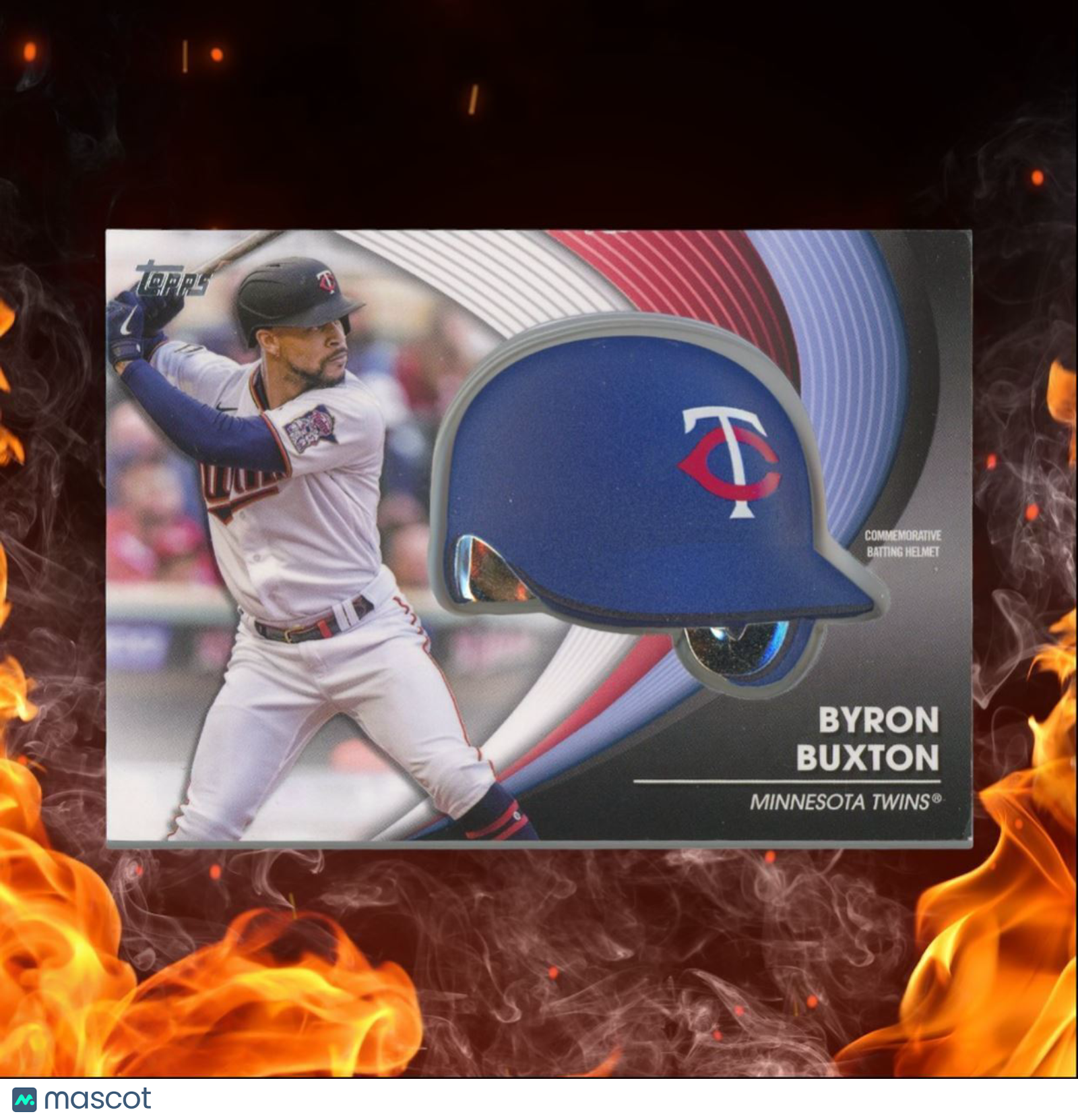 2022 Topps Byron Buxton Batting Helmet Commemorative Relic #BH-BBU