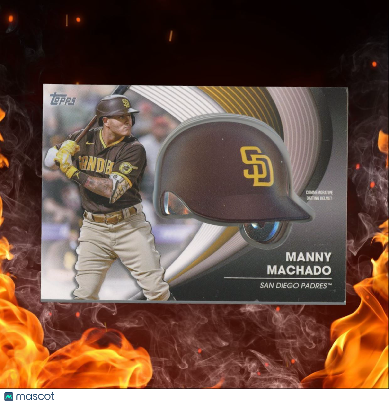 2022 Topps Manny Machado Batting Helmet Commemorative Relic #BH-MM