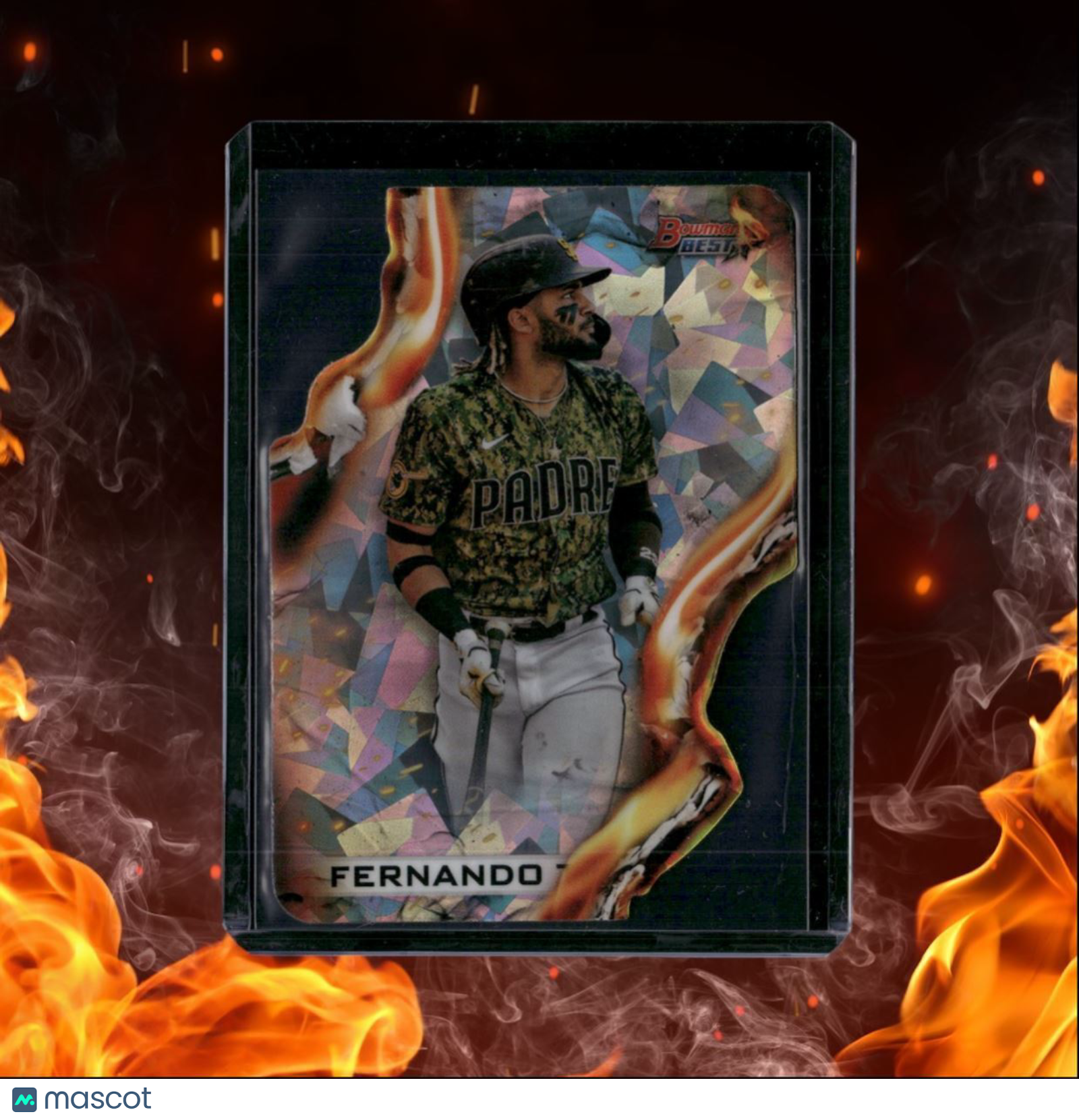 2022 Bowman's Best Fernando Tatis Jr. Heatwave Die-Cut #HW-4