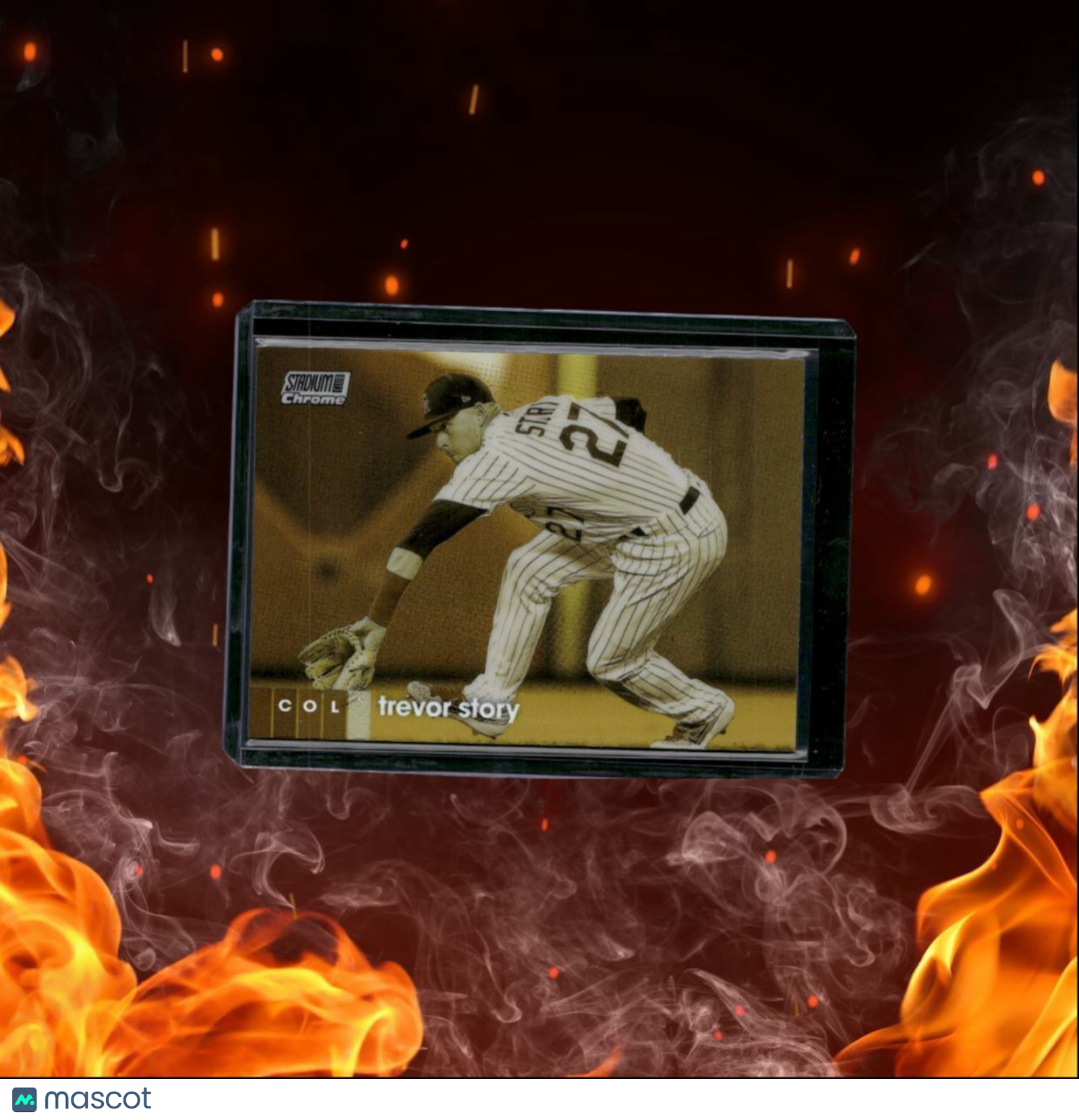 2020 Topps Stadium Club Chrome Trevor Story Refractor #276