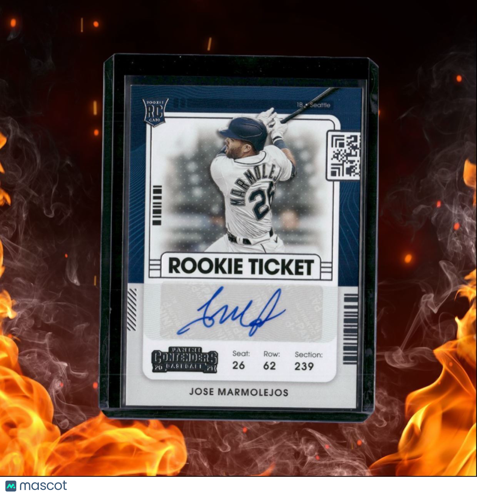 2021 Panini Contenders Jose Marmolejos Rookie Auto #197