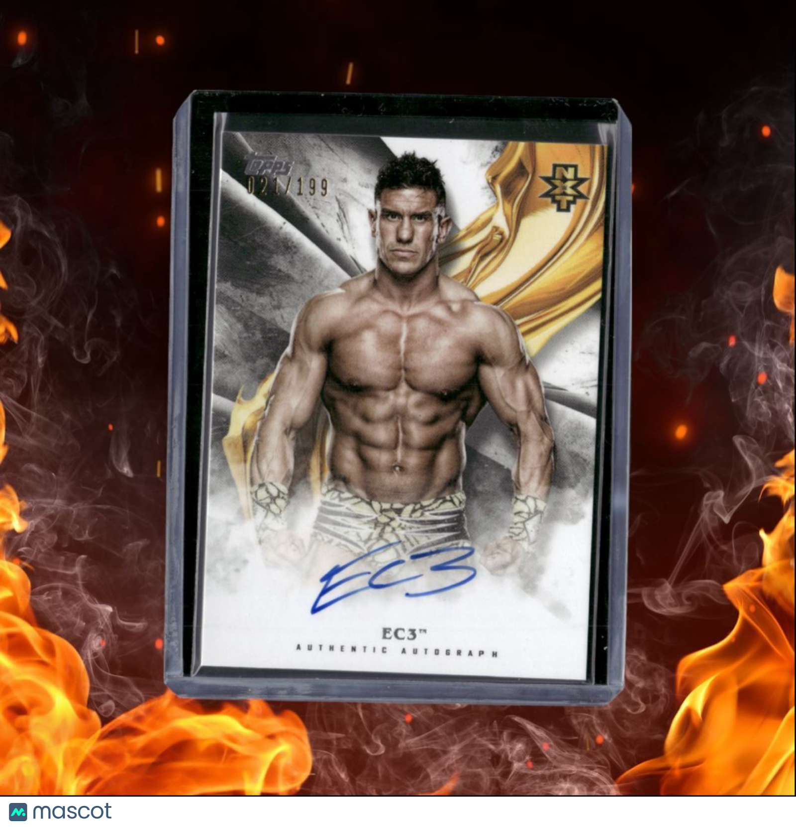 2019 Topps WWE Undisputed EC3 NXT Auto 021/199 #A-EC