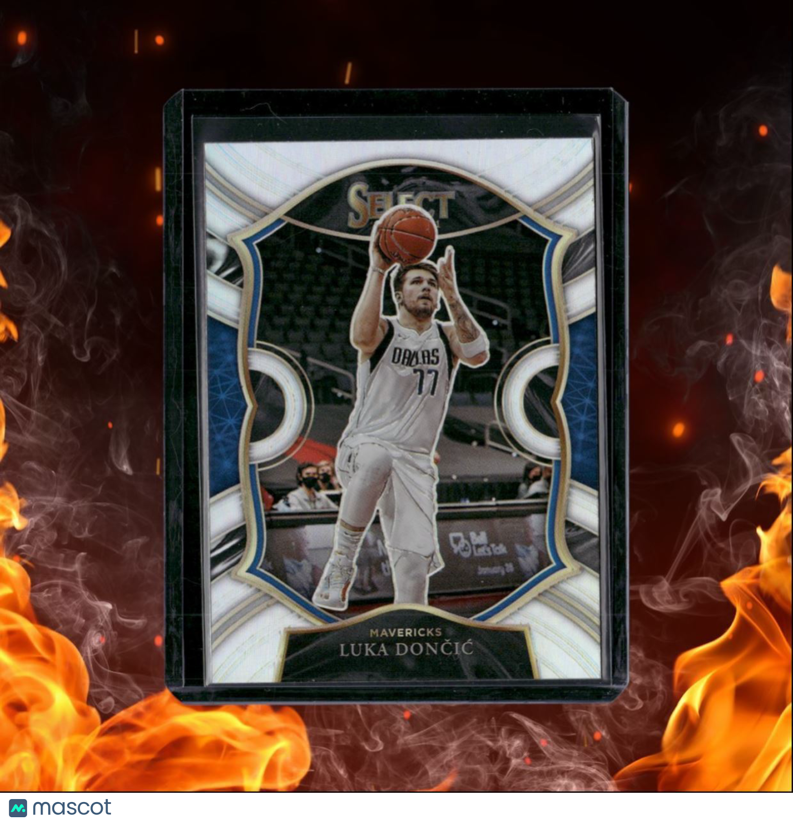 2021-22 Panini Select Luka Doncic Concourse Silver Prizm #15
