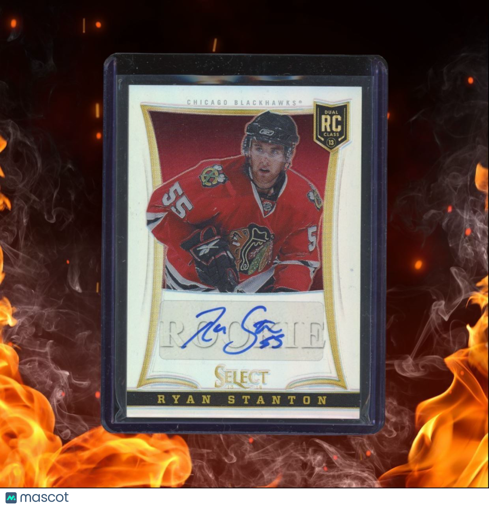 2013-14 Panini Select Ryan Stanton Silver Prizm Rookie Auto 31/99 #207