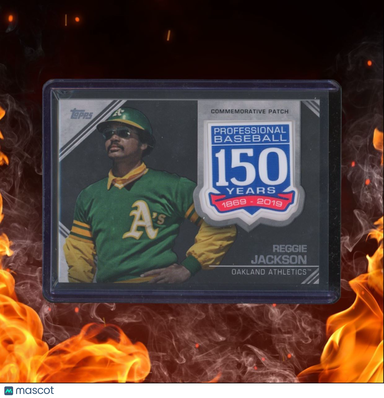 2019 Topps Reggie Jackson Commemorative Patch #AMP-RJ