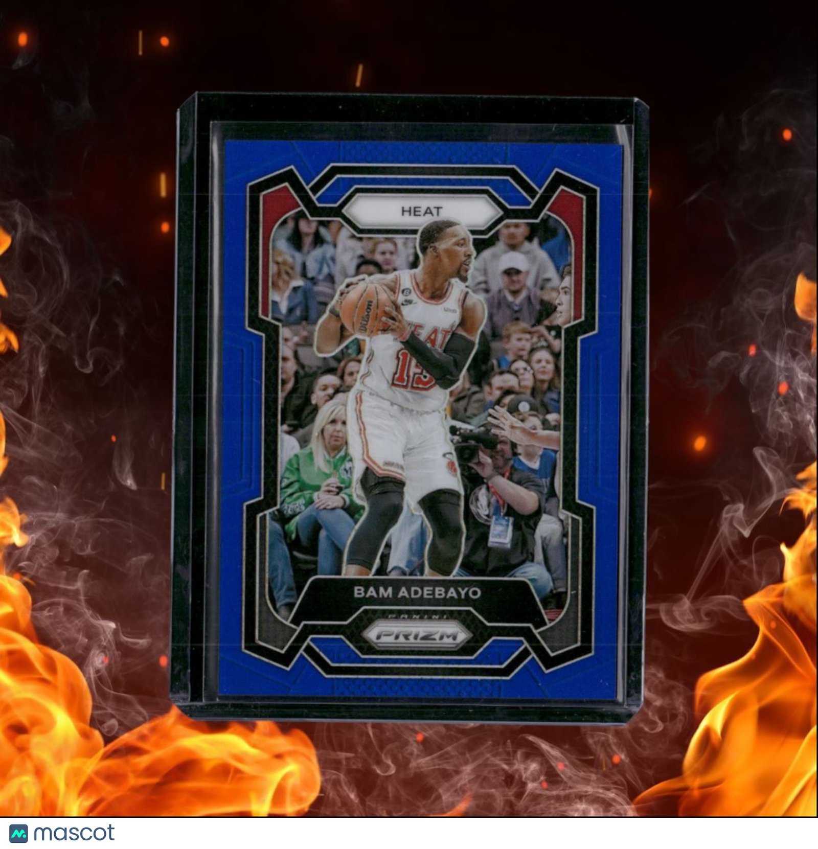 2023-24 Panini Prizm Bam Adebayo Blue Prizm 133/199 #66