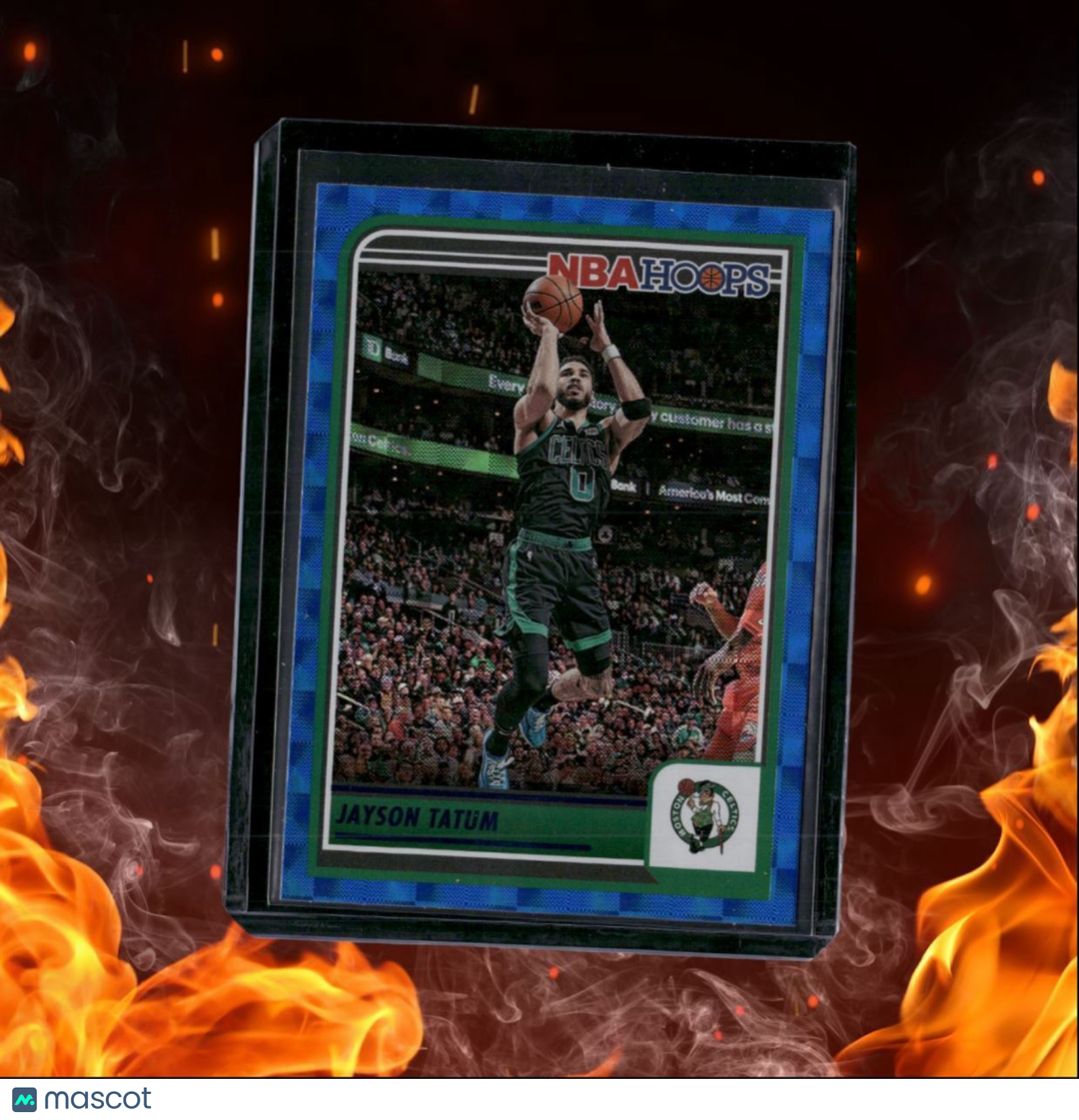 2023-24 Panini NBA Hoops Jayson Tatum Blue Hyper #183