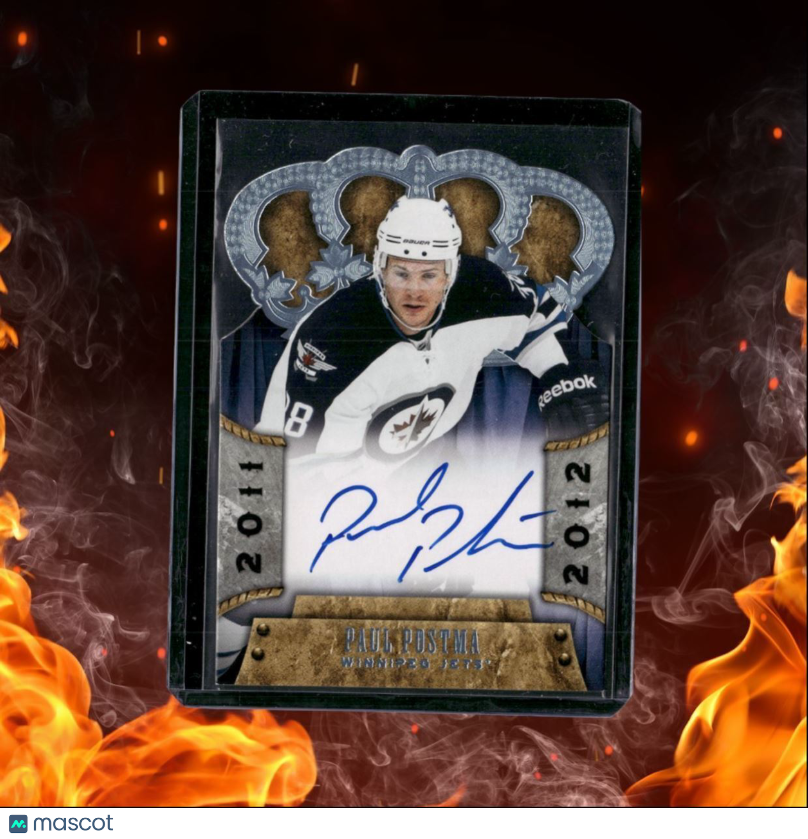 2011-12 Panini Crown Royale Paul Postma Rookie Auto #148