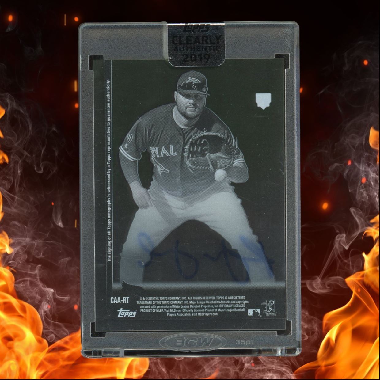 2019 Topps Clearly Authentic Rowdy Tellez Rookie Auto #CAA-RT