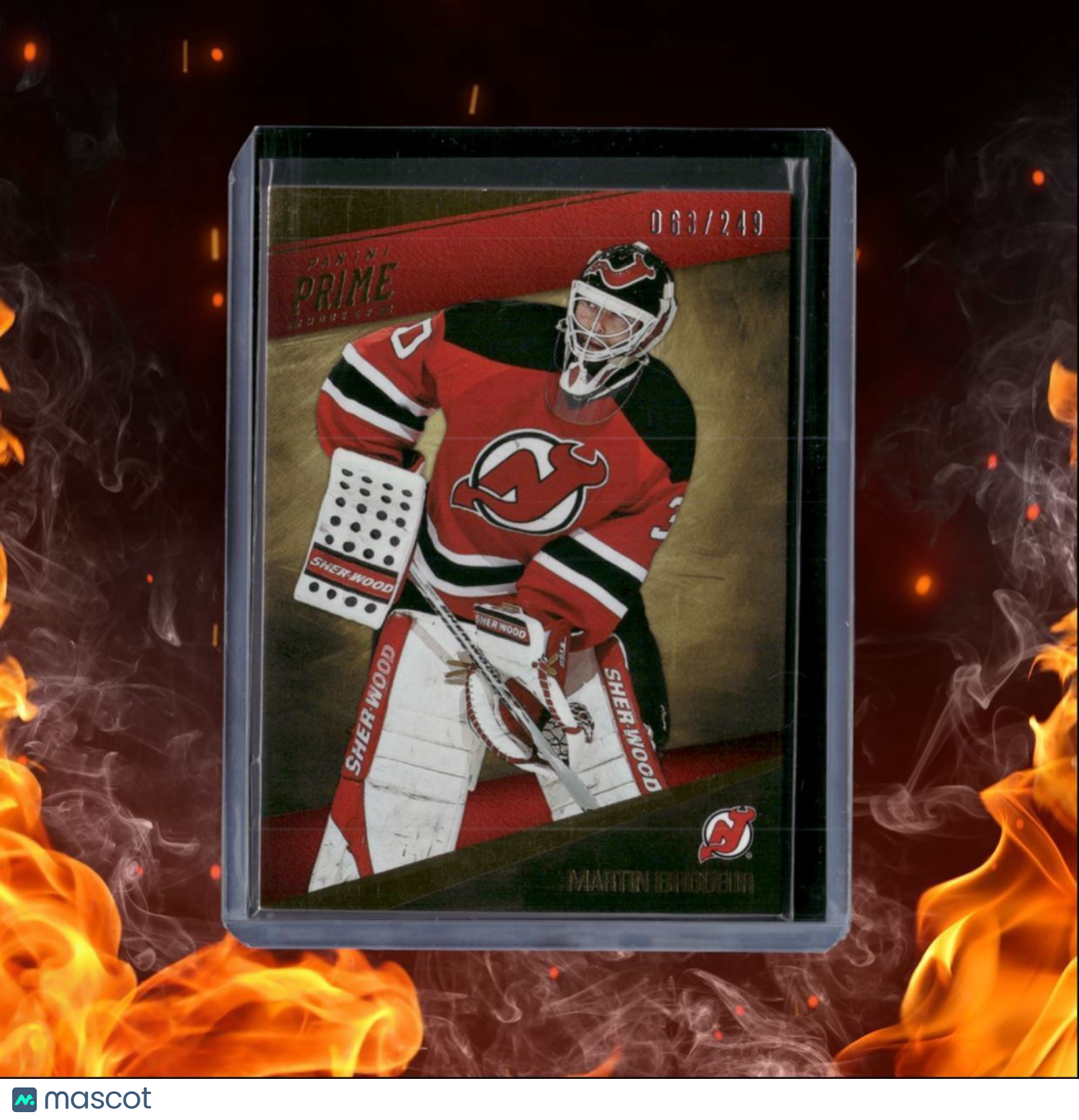 2012-13 Panini Prime Martin Brodeur Gold 063/249 #56
