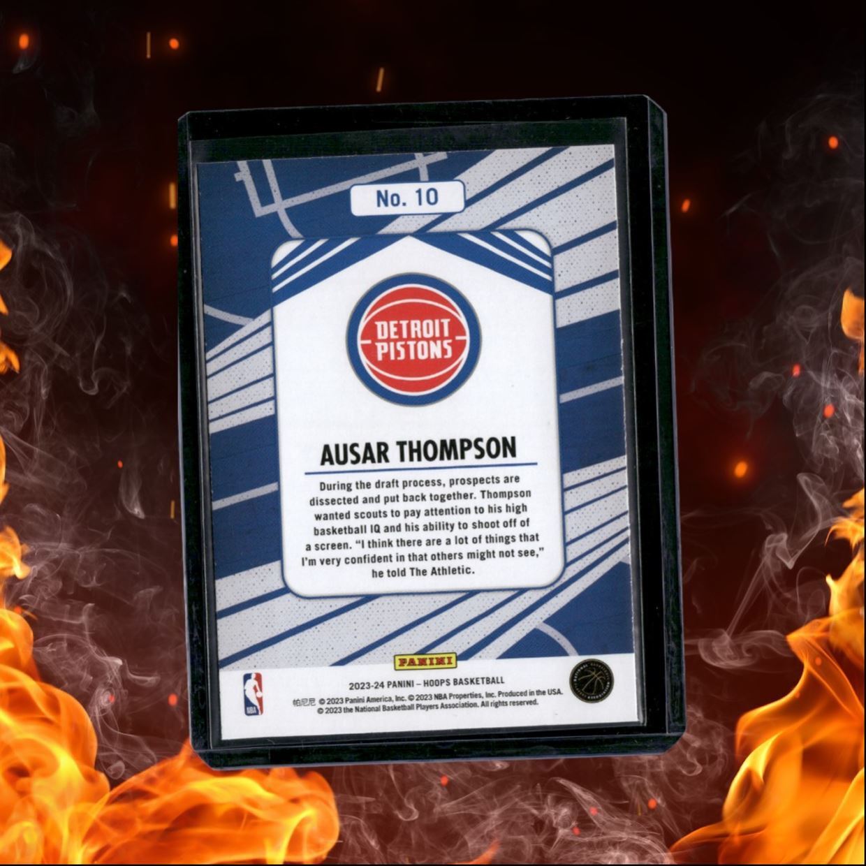 2023-24 Panini Hoops Ausar Thompson We Got Next Holo #10