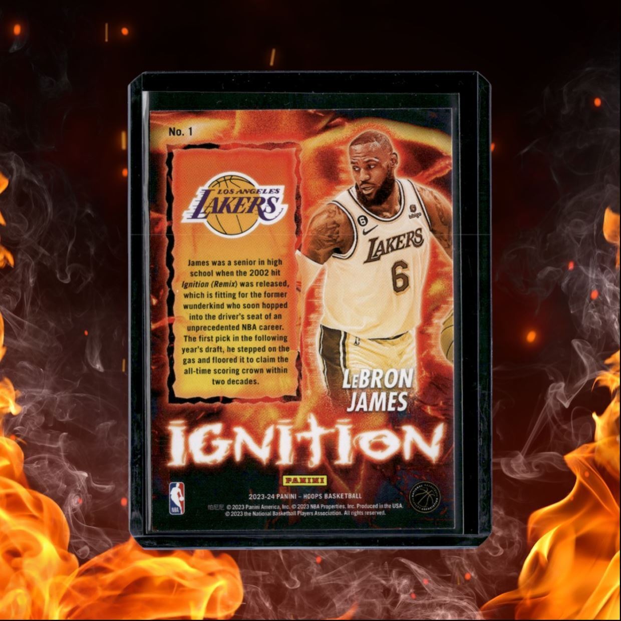 2023-24 Panini Hoops LeBron James Ignition #1