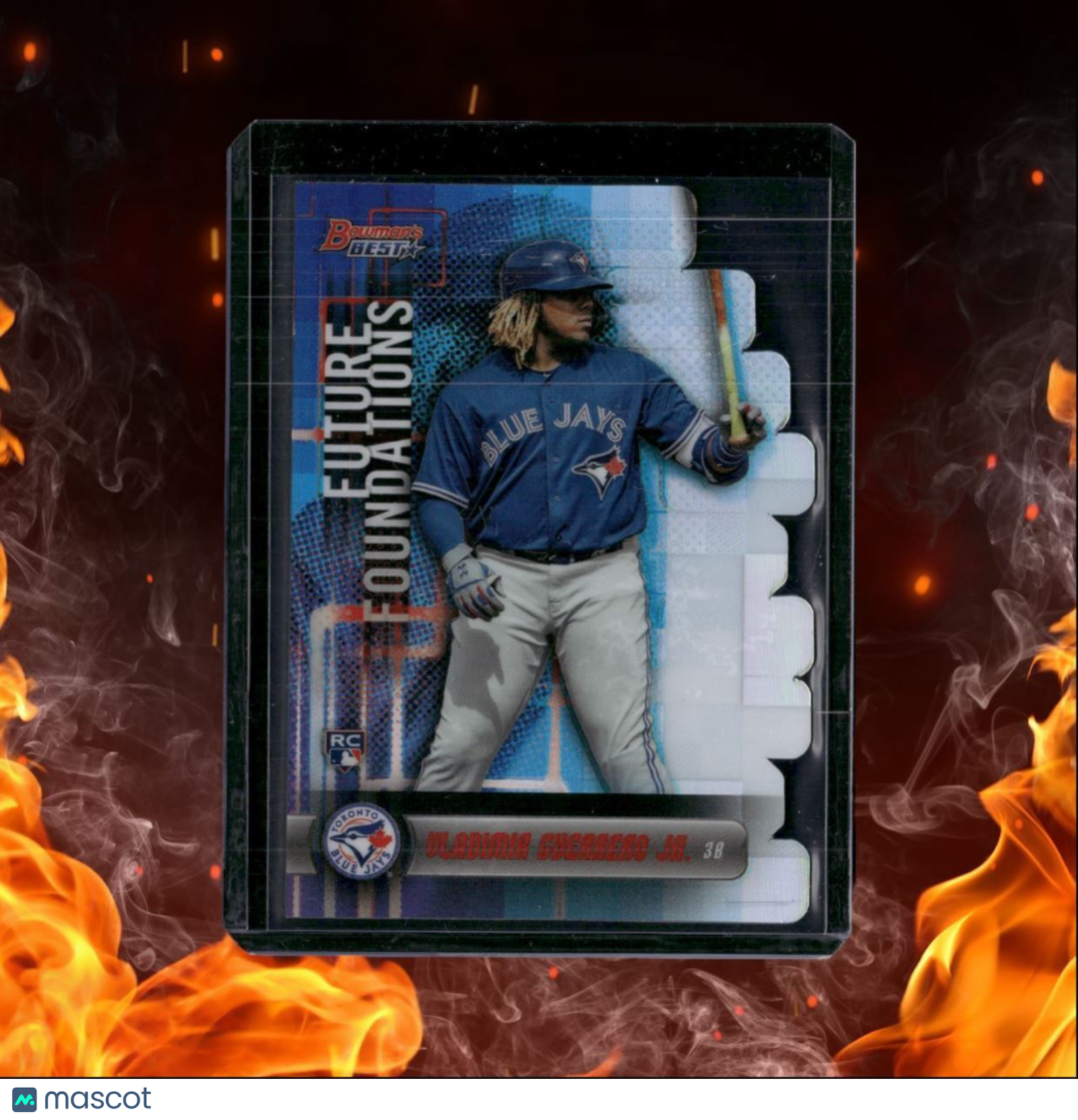 2019 Bowman's Best Vladimir Guerrero Jr. Future Foundations Die Cuts Rookie