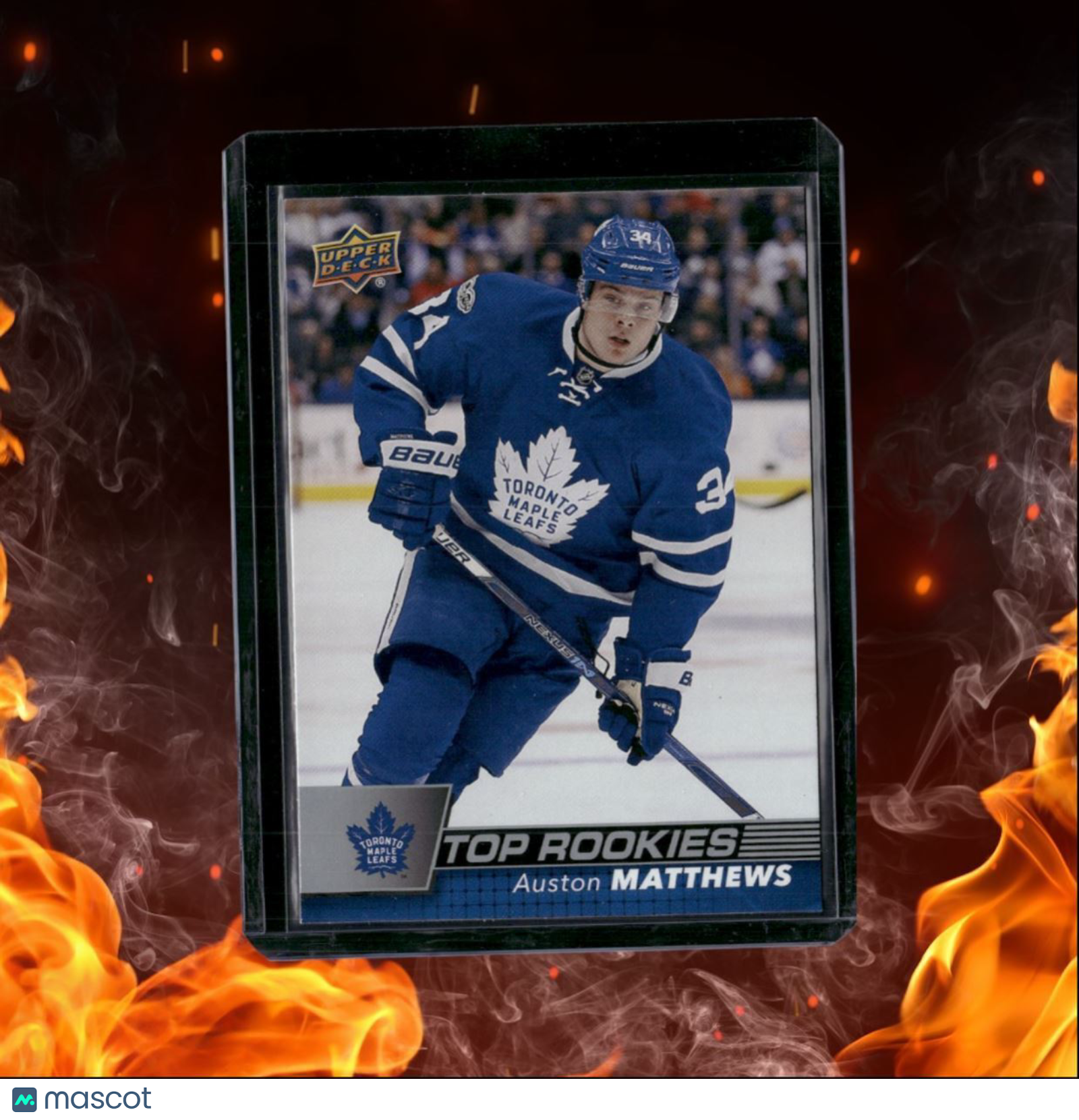 2017-18 Upper Deck MJ Holdings Auston Matthews Top Rookie #R-1