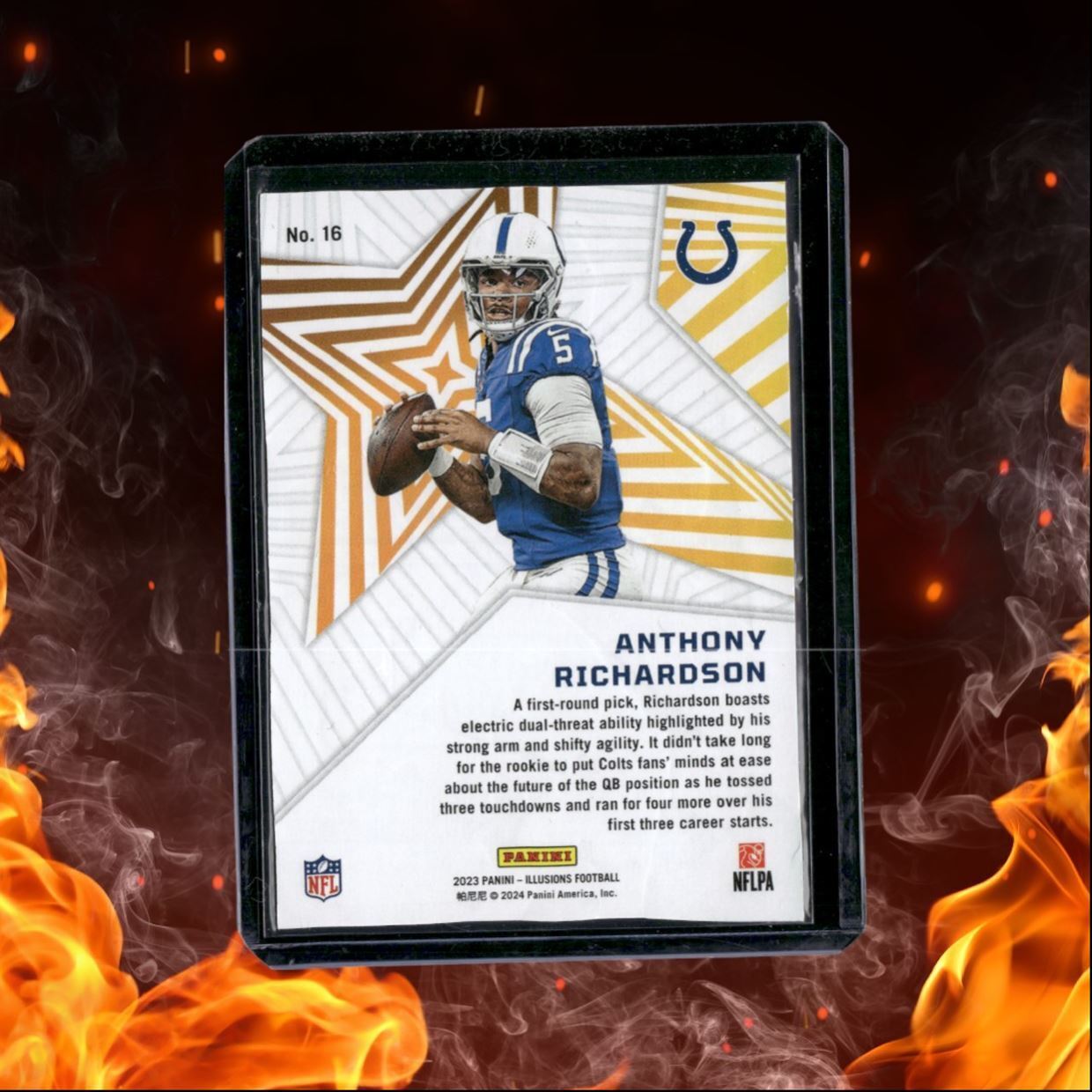 2023 Panini Illusions Anthony Richardson Shining Stars Rookie #16