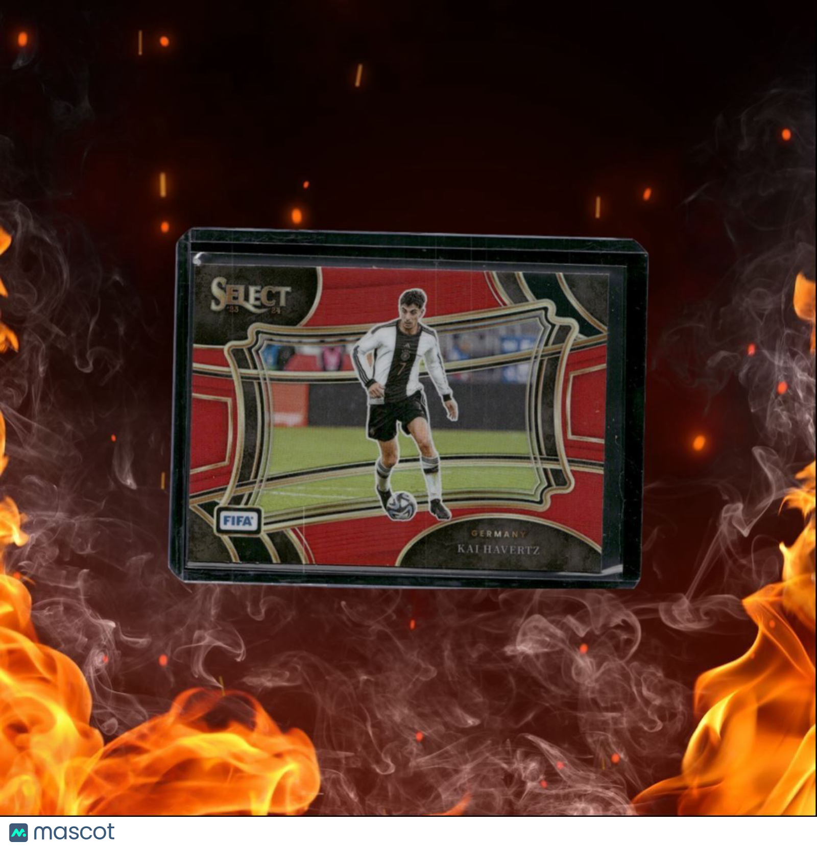 2023 Panini Select FIFA Kai Havertz Red Prizm #226