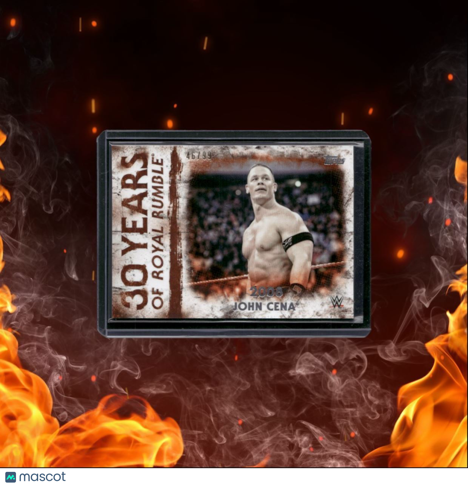 2018 Topps John Cena 30 Years of Royal Rumble 46/99 #RR-17