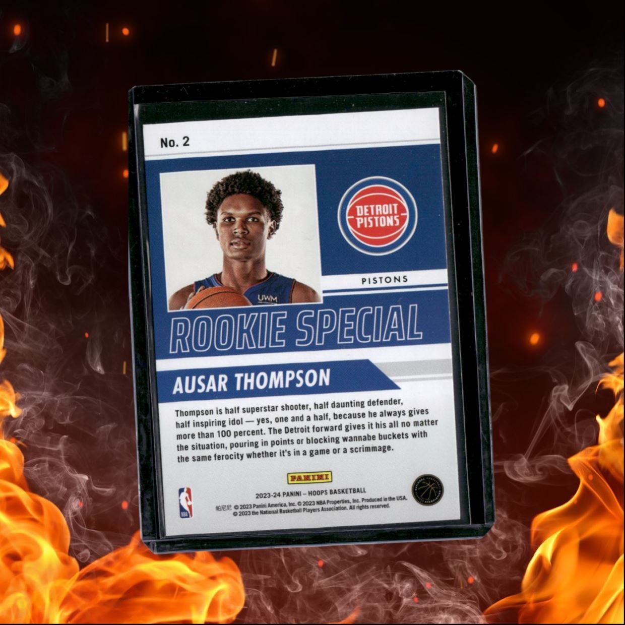 2023-24 Panini NBA Hoops Ausar Thompson Special (B) Rookie #2
