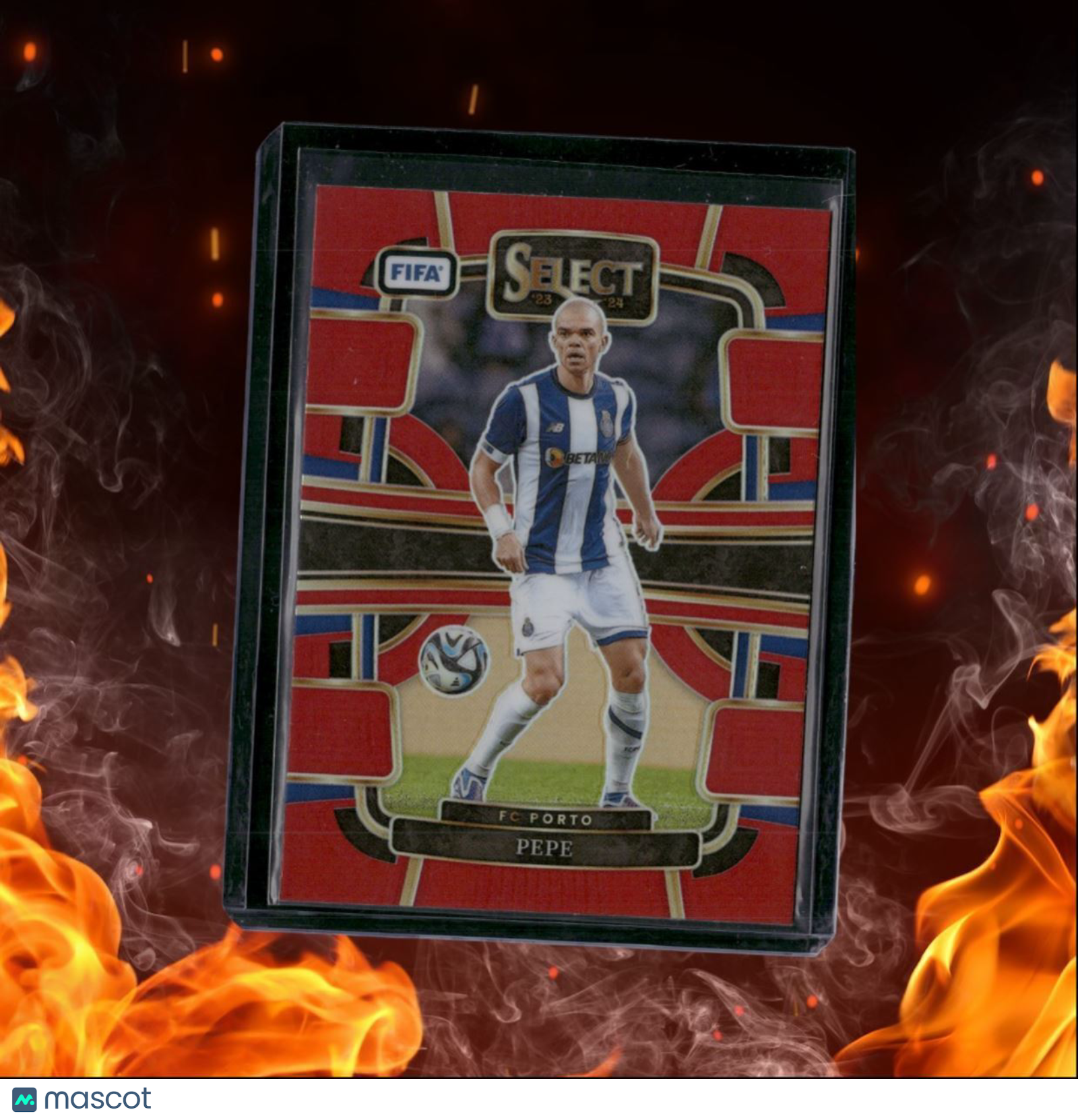 2023 Panini Select FIFA Pepe Red Prizm #40
