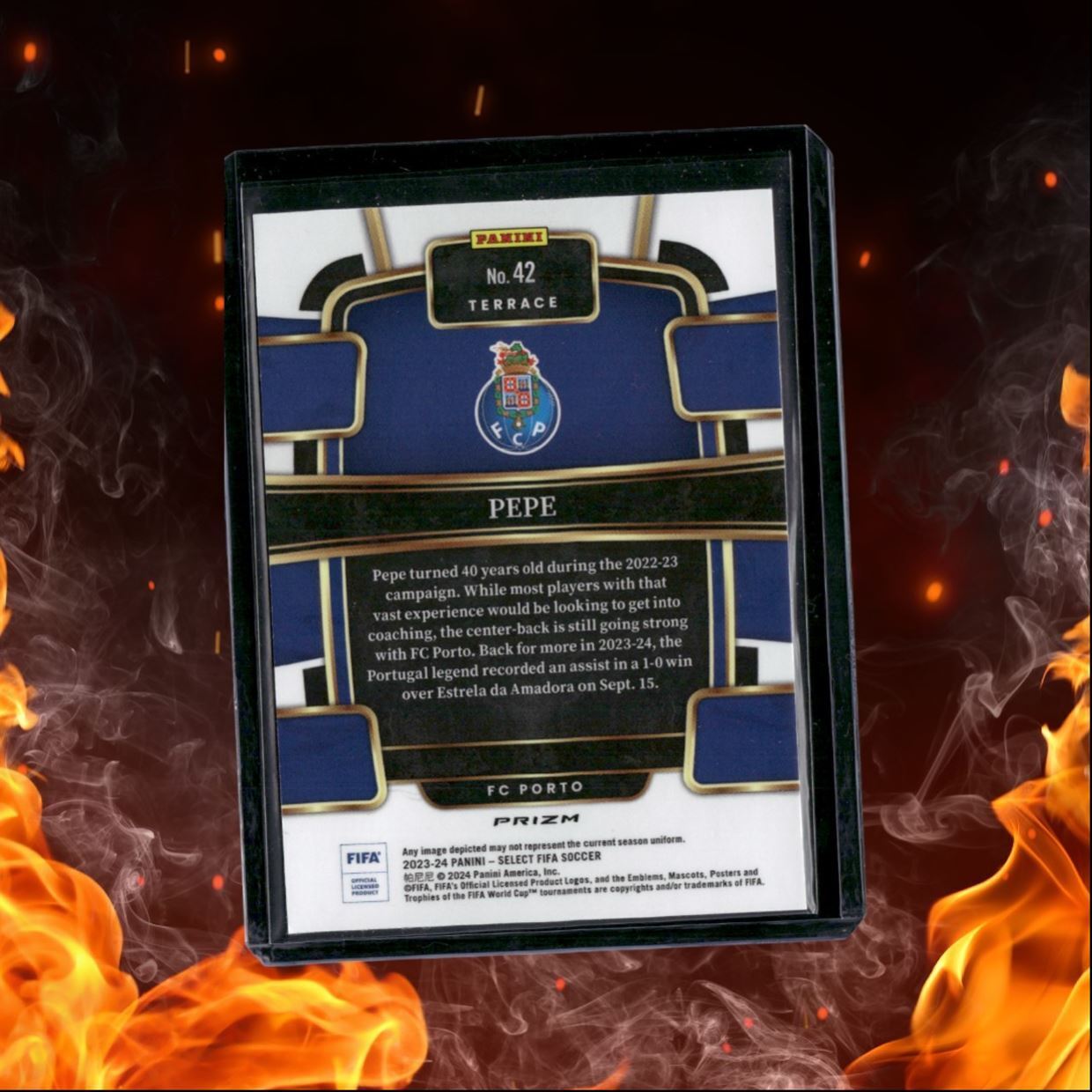 2023 Panini Select FIFA Pepe Red Prizm #40