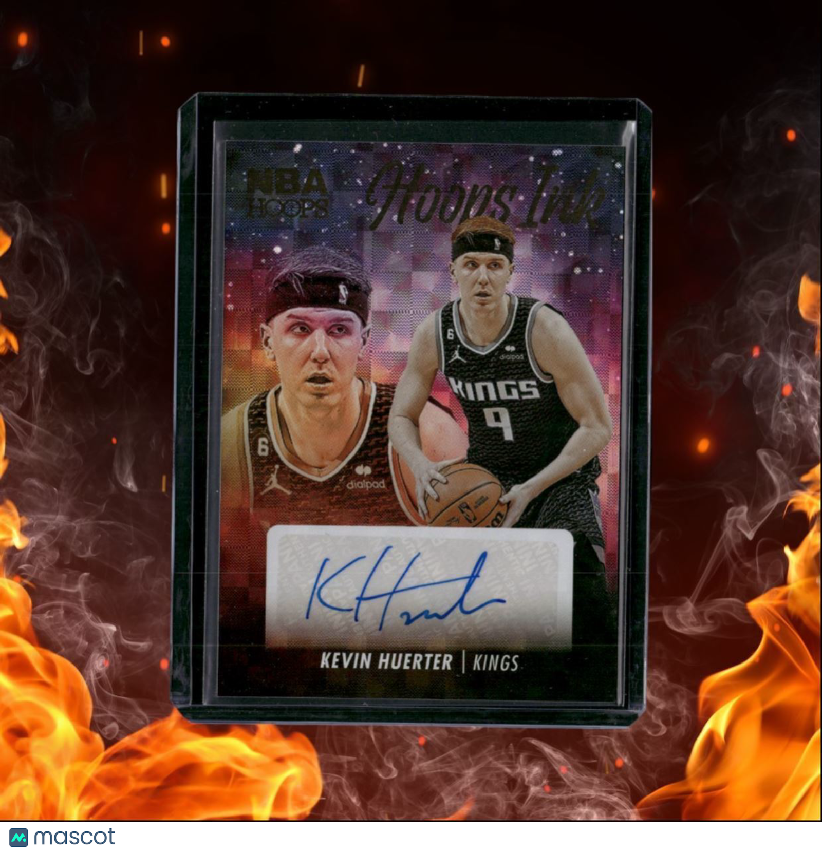 2023-24 Panini NBA Hoops Kevin Huerter Ink Auto #HI-HUE