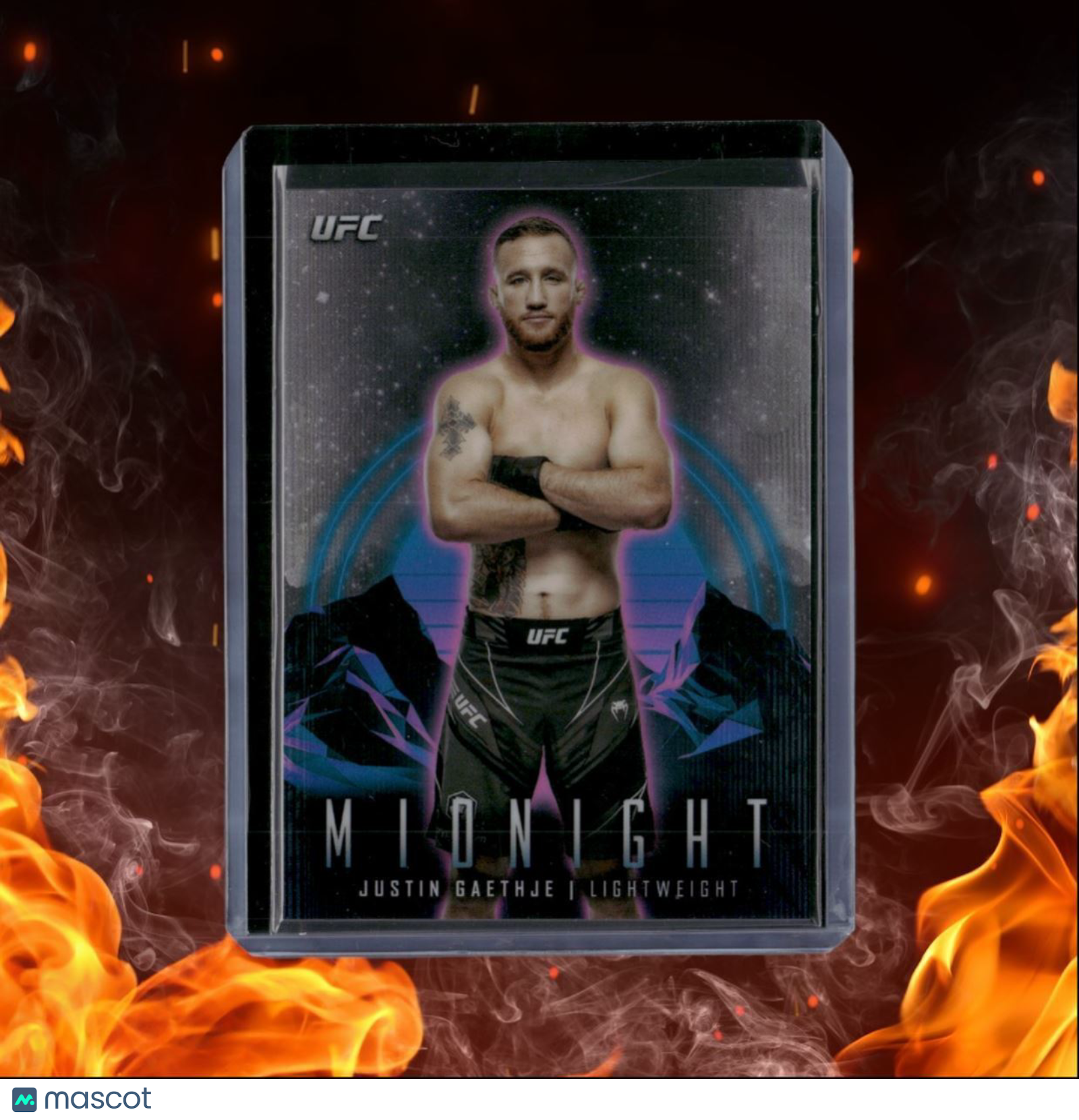 2024 Topps Midnight UFC Justin Gaethje #42