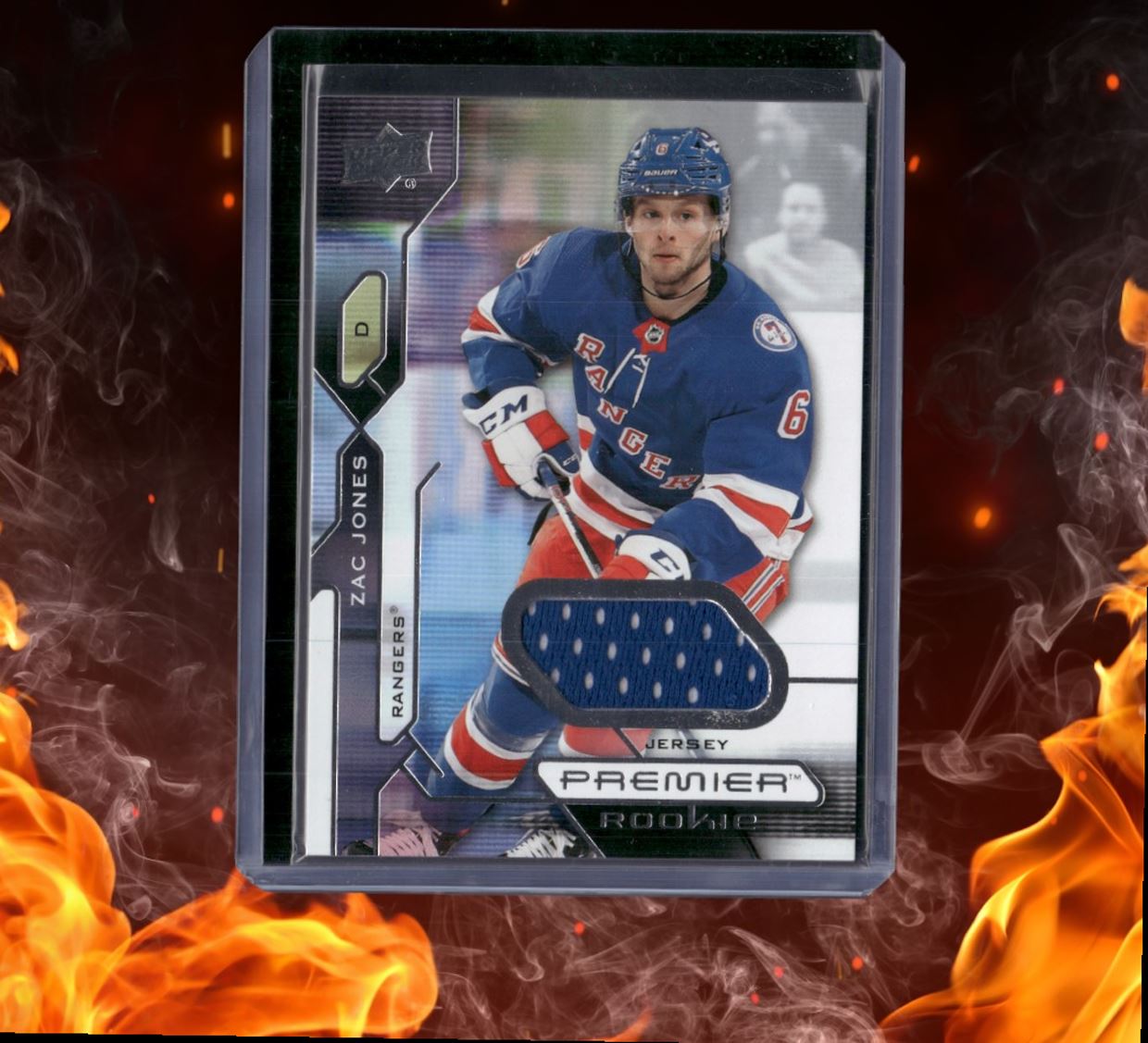 2021-22 Upper Deck Premier Zac Jones Jersey #145