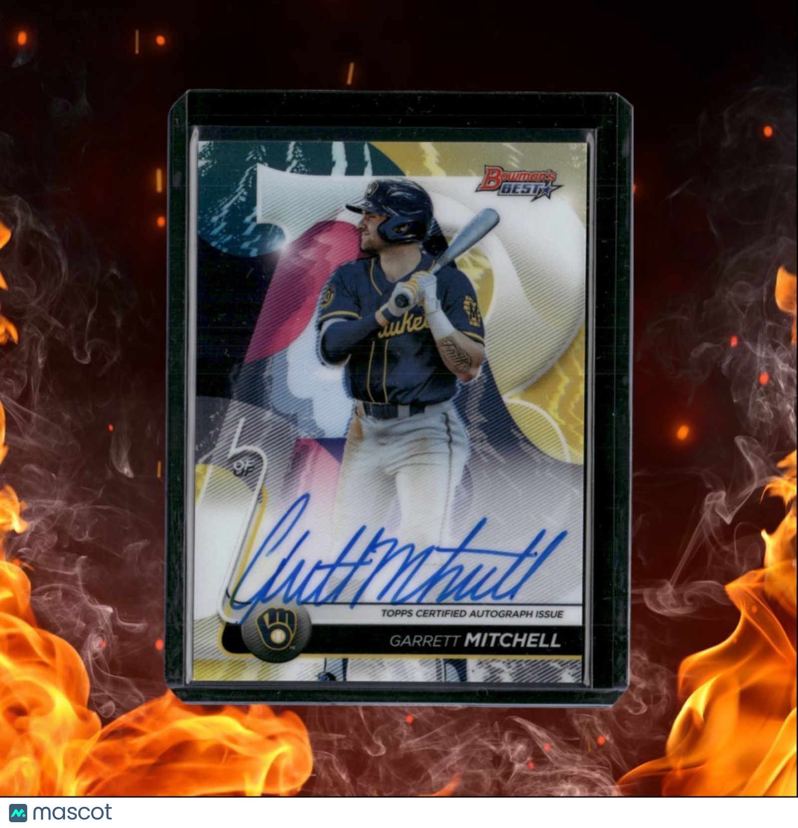 2020 Bowman's Best Garrett Mitchell Best of 2020 Auto #CDA-GM