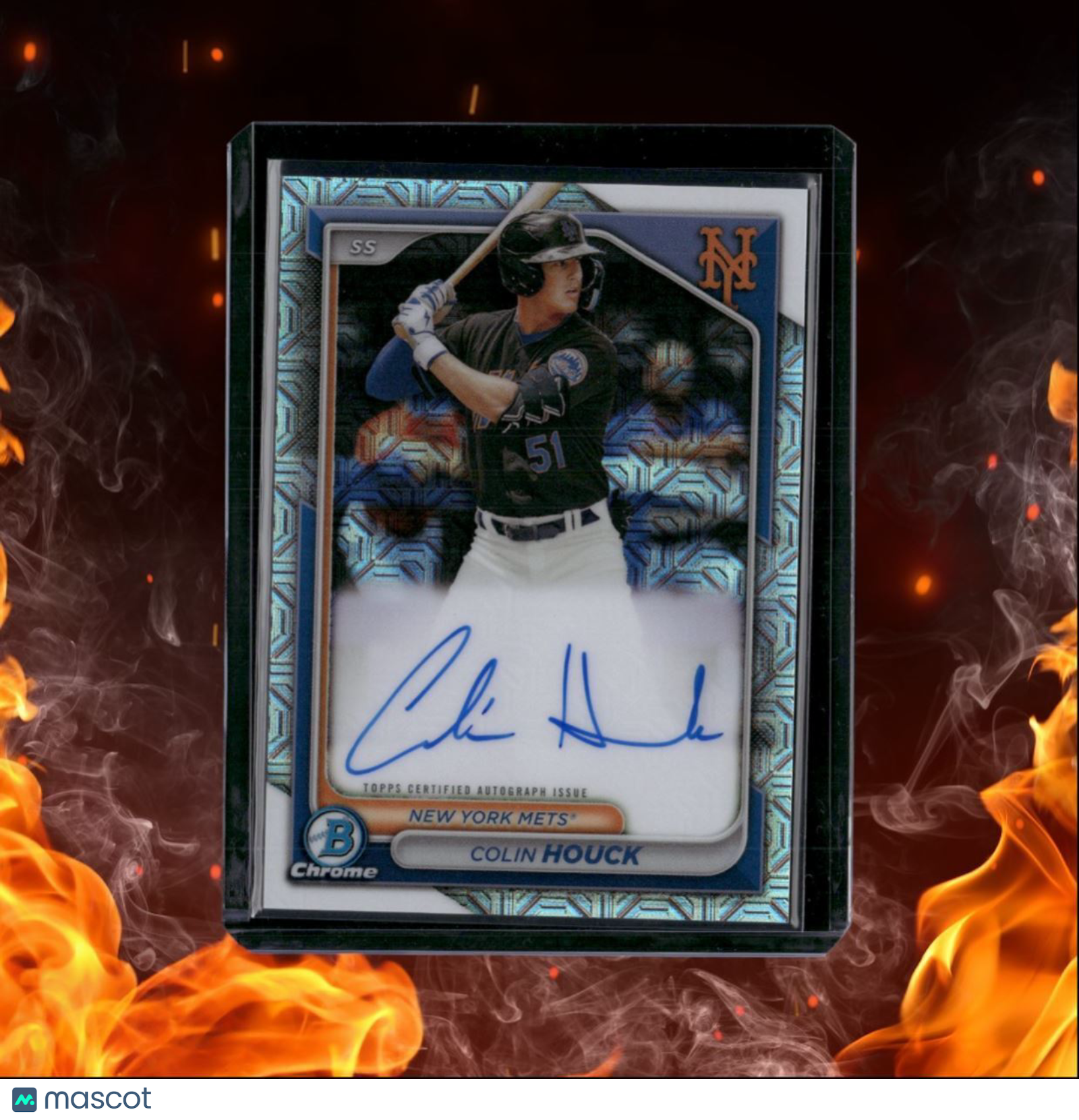 2023 Bowman Draft Chrome Colin Houck Mojo Auto #BDC-175