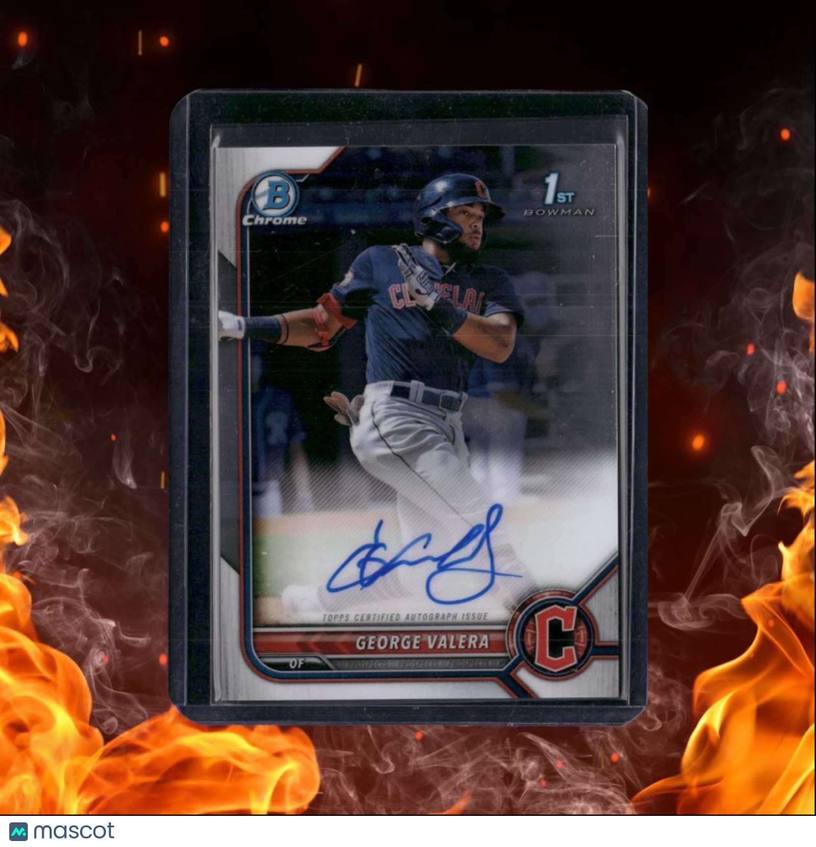 2022 Bowman Chrome George Valera 1st Prospect Auto #CPA-GV