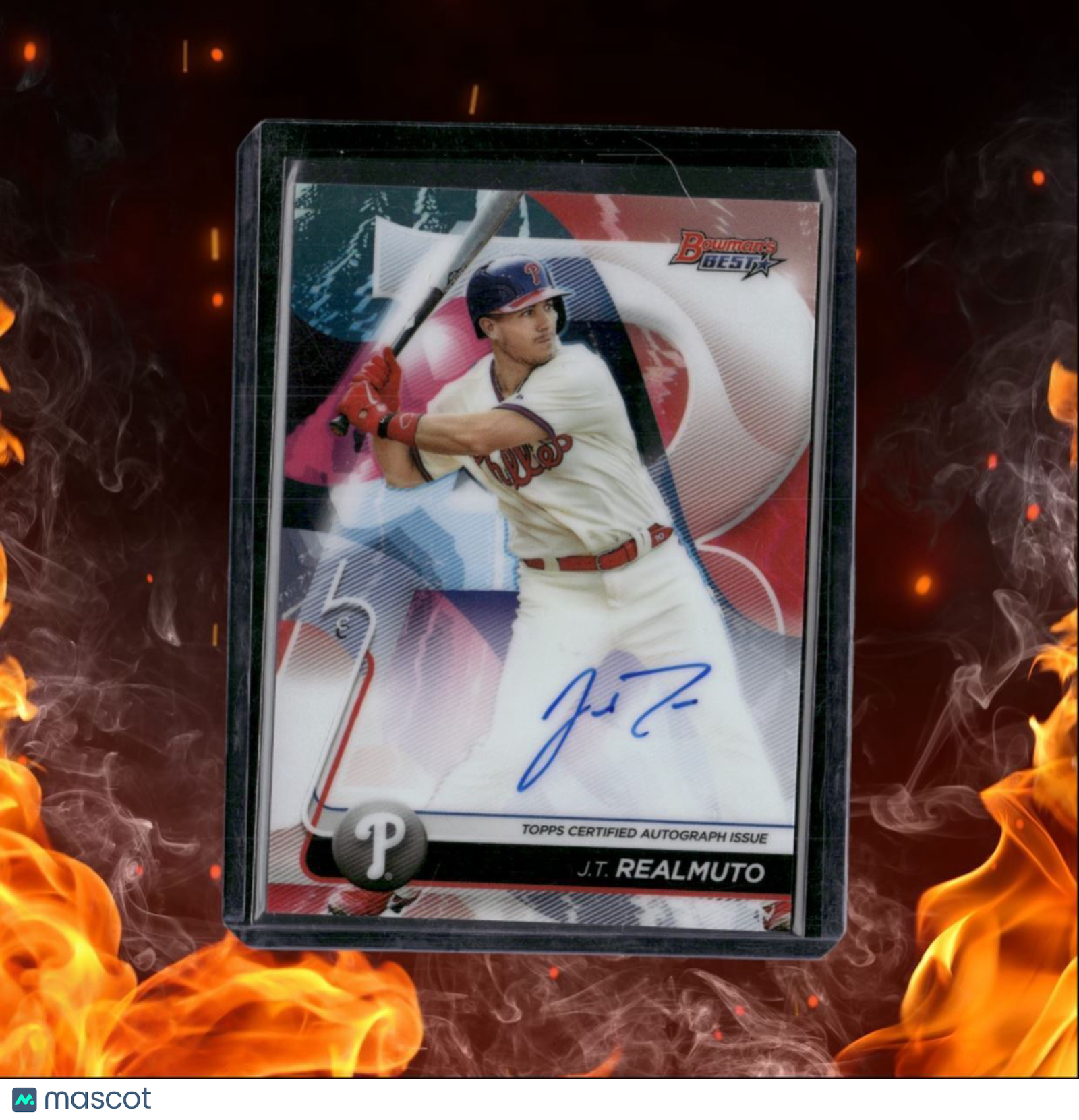 2020 Bowman's Best J.T. Realmuto Best of 2020 Auto #B20-JT
